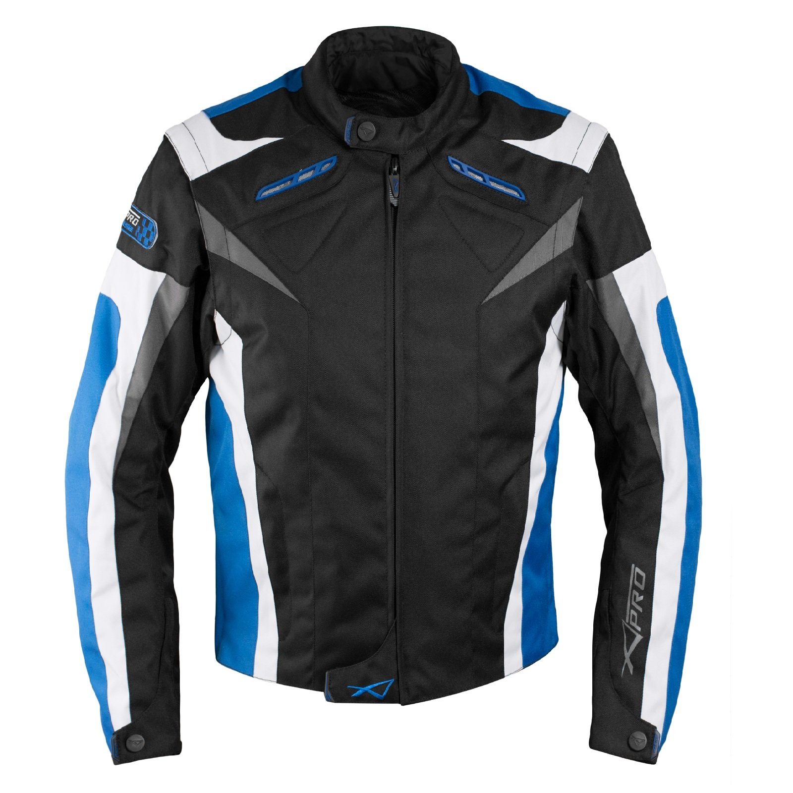 A-Pro Giacca Lady Donna Tessuto Moto Scooter Protezione Manica Staccabile