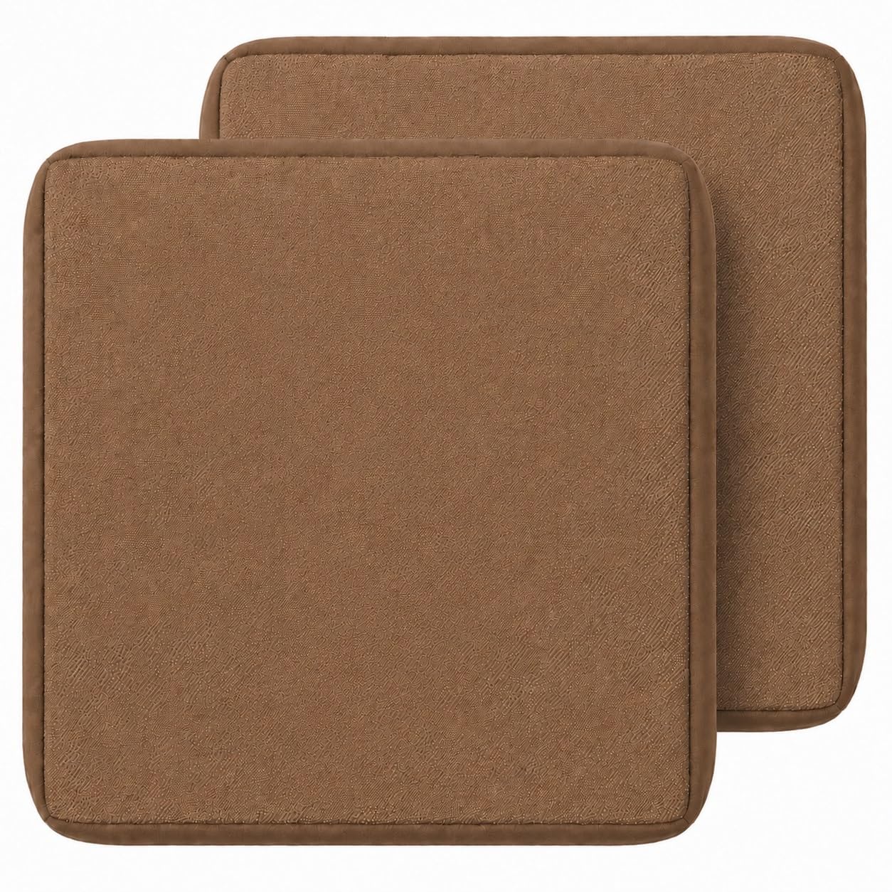 GZGLZDQ Outdoor Cushion Covers 1/2/4 Waterproof, Rattan Cushions Replacement Set with Zipper, Polyester, Durable Garden Furniture Covers for Patios(Light Coffee,33 X 65 X 10 CM(1pc))
