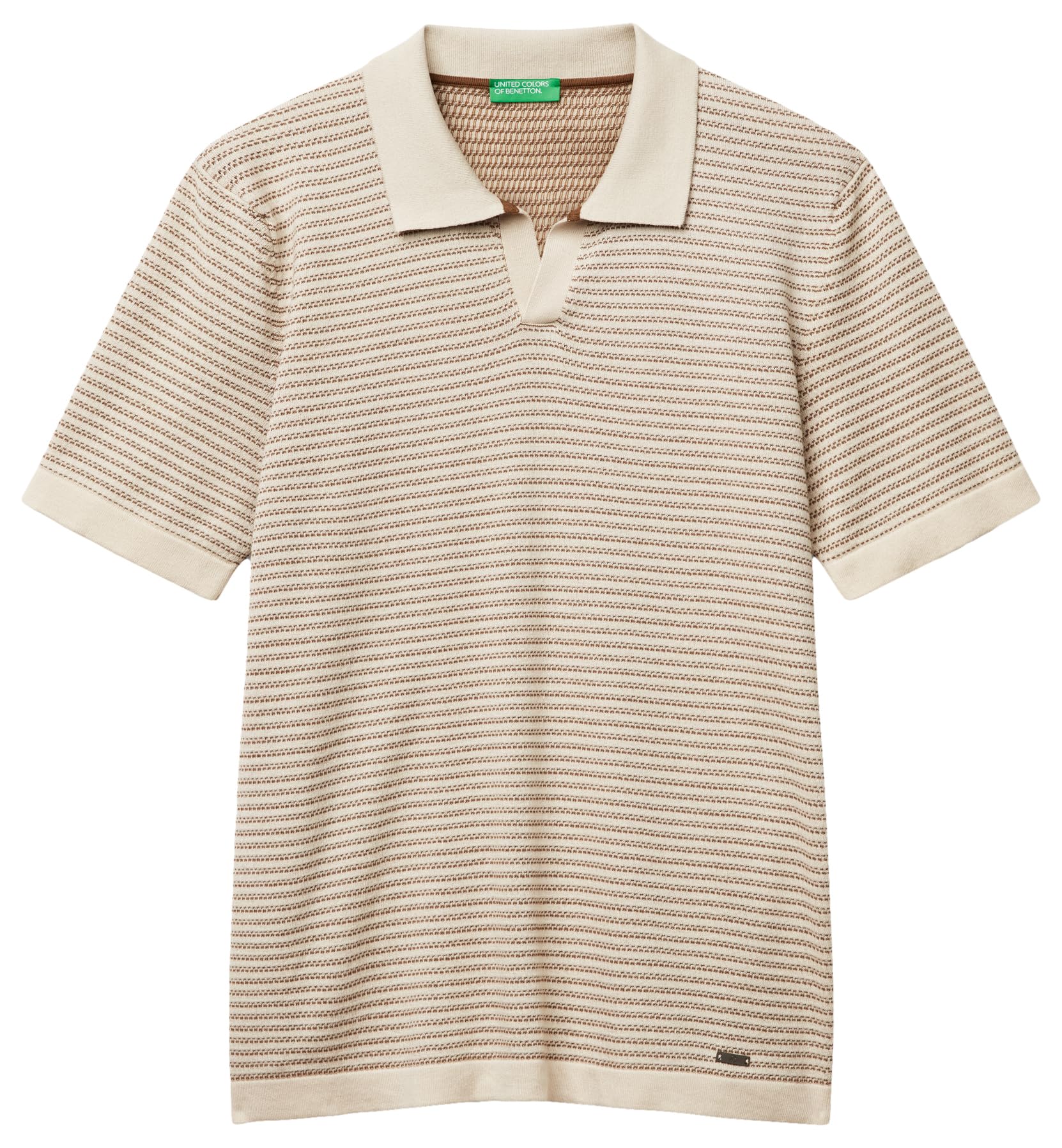United Colors of Benetton Polo Shirt M/M, Beige, XL