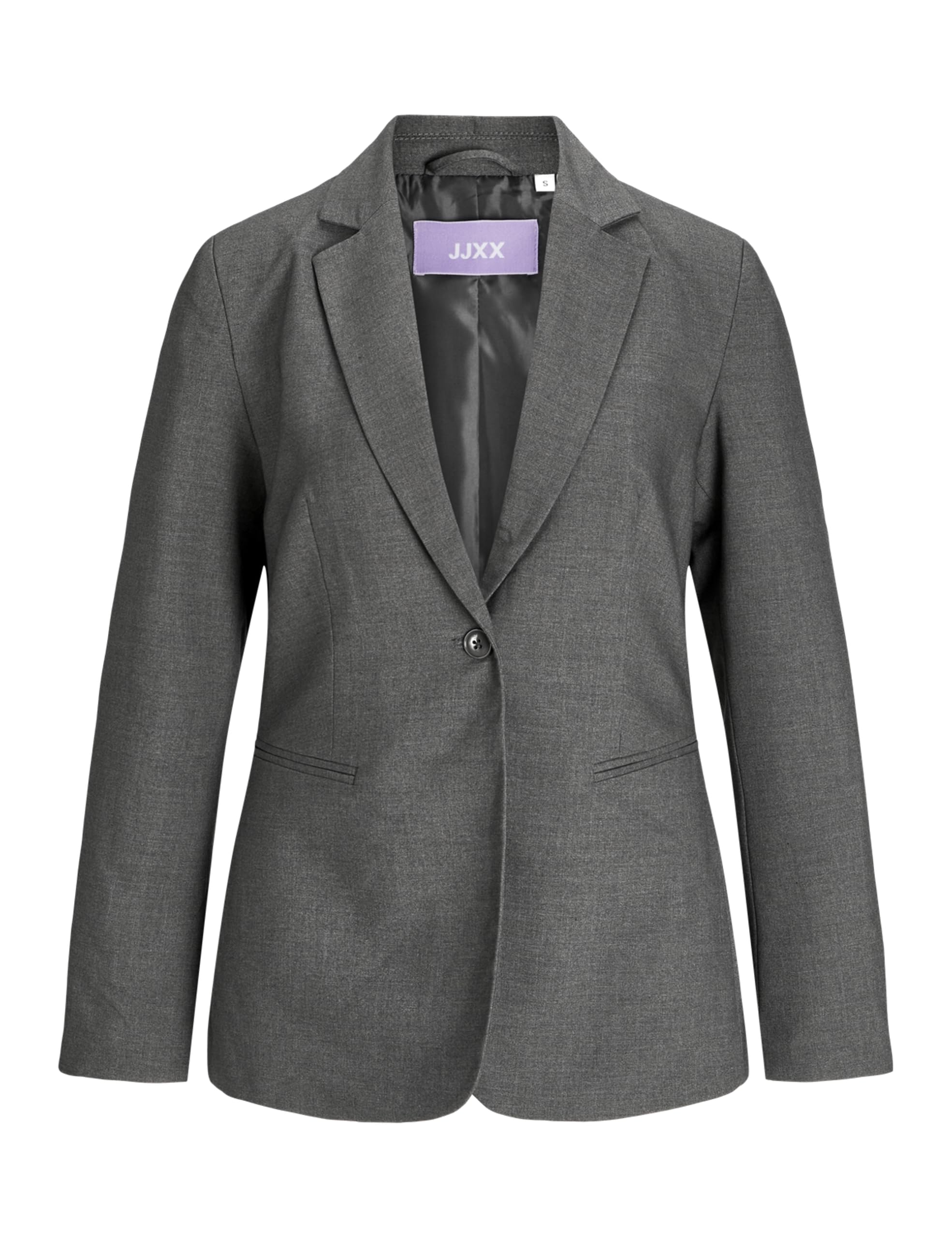 Jjxx Jxellis Mia Blazer Tlr Noos, Grigio Scuro MéLange, S Donna-image