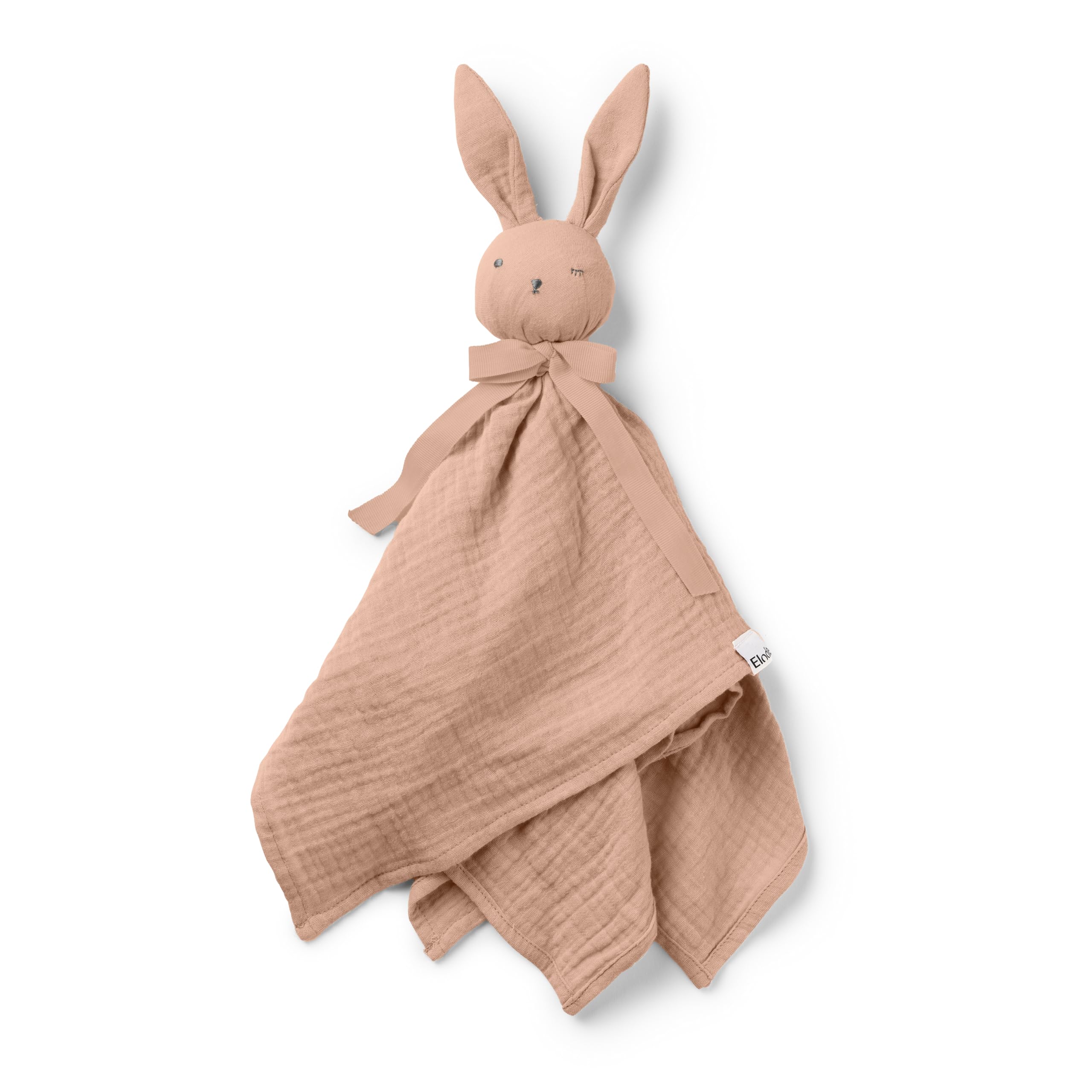 Elodie Details Doudou Lapin Mouchoir, Blinkie pour Bébé et Tout-Petit, en 100% Coton Bio Doux Oeko-Tex, Idée Cadeau de Naissance Fille et Garçon, 51 x 51 cm, pour Aider à S’endormir - Blushing Pink