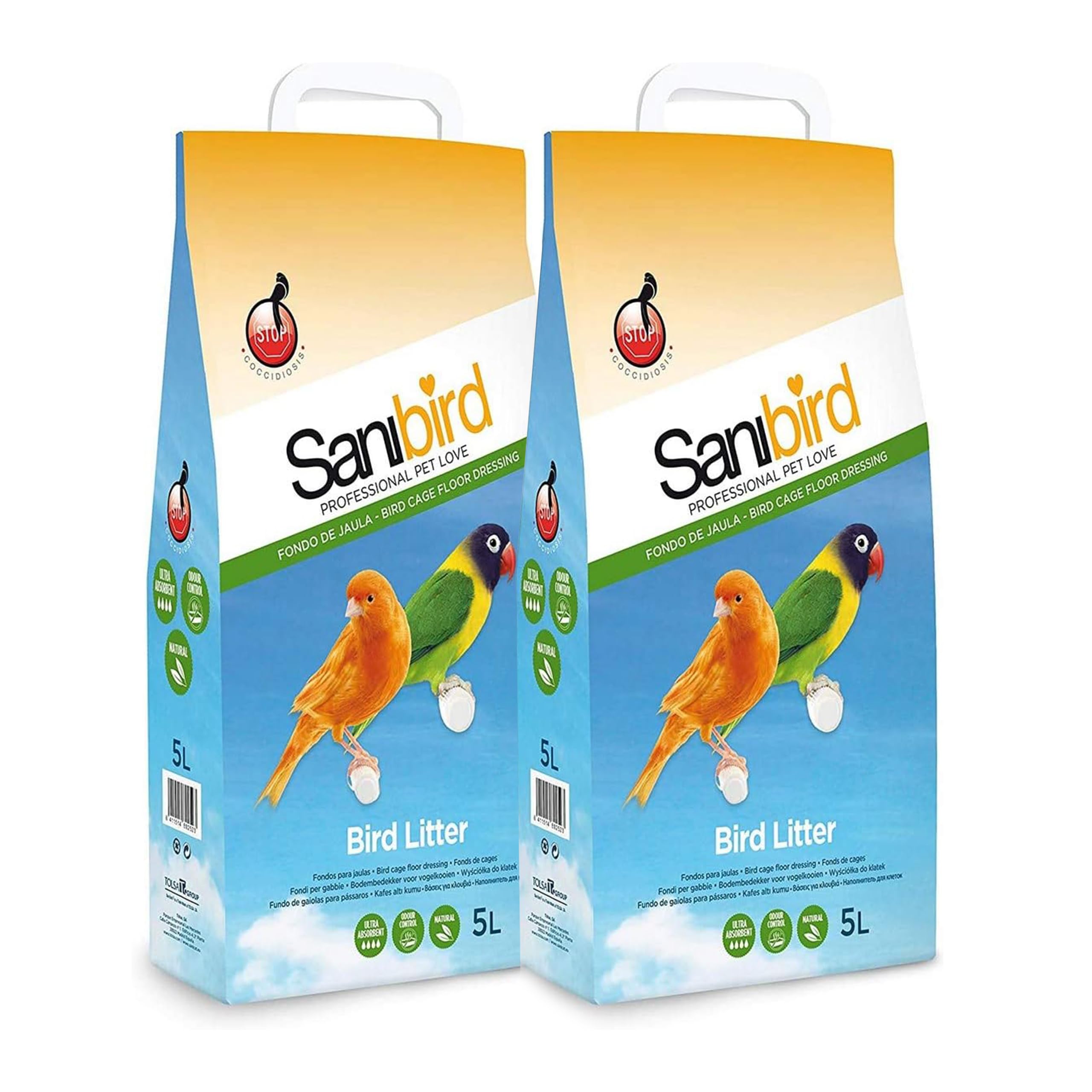 Sanibird SANI5 - Arena para Aves, Bolsa 5 litros — view 4