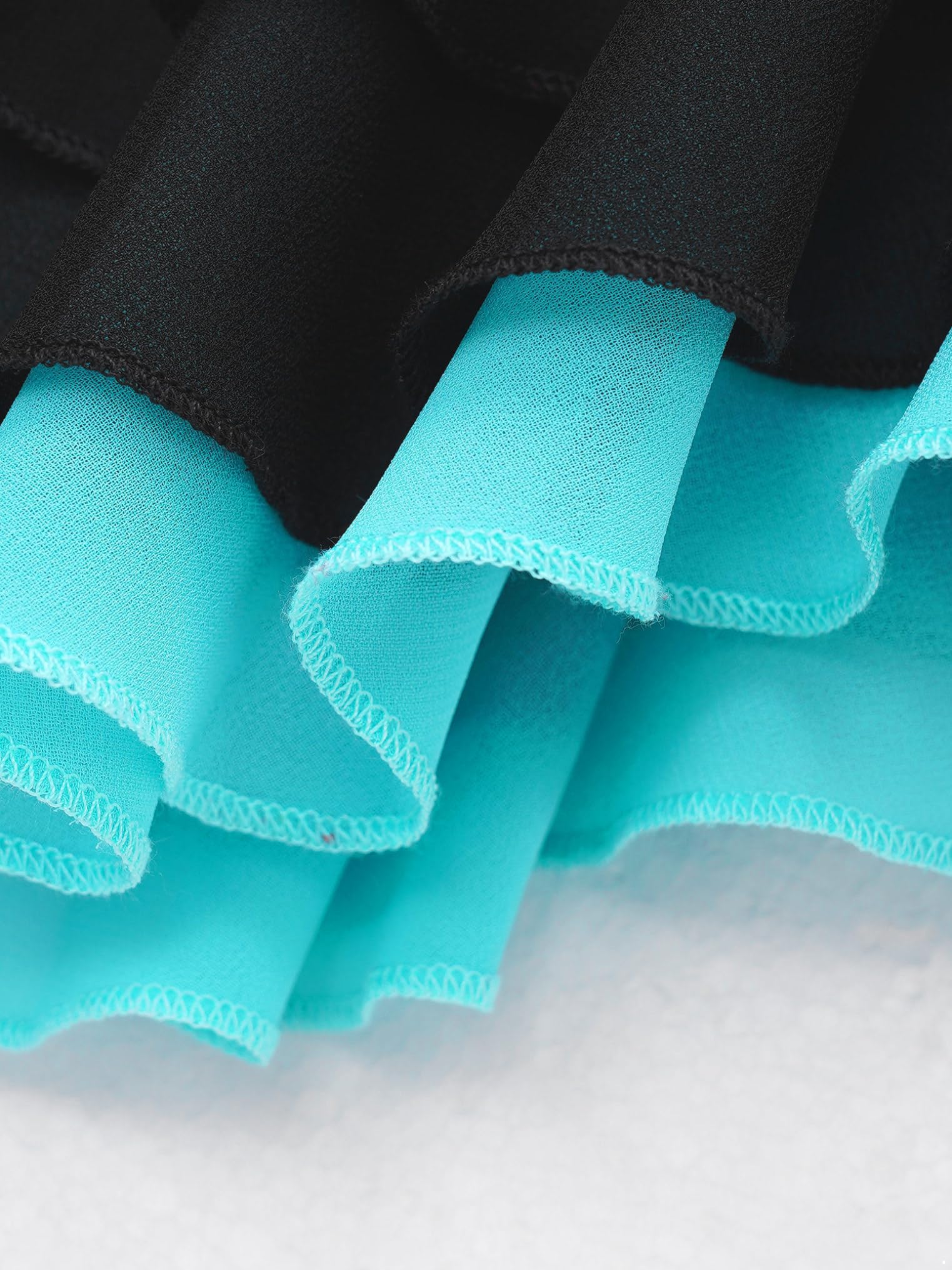 Vestido de Danza para Niña Maillot de Manga Larga con Brillante Leotardo Gimnasia Rítmica Maillot de Patinaje Competición Traje de Baile