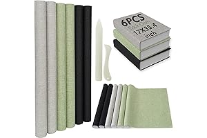 Bookbinding Fabric, 6 Pieces, 17 * 35.4 Inches