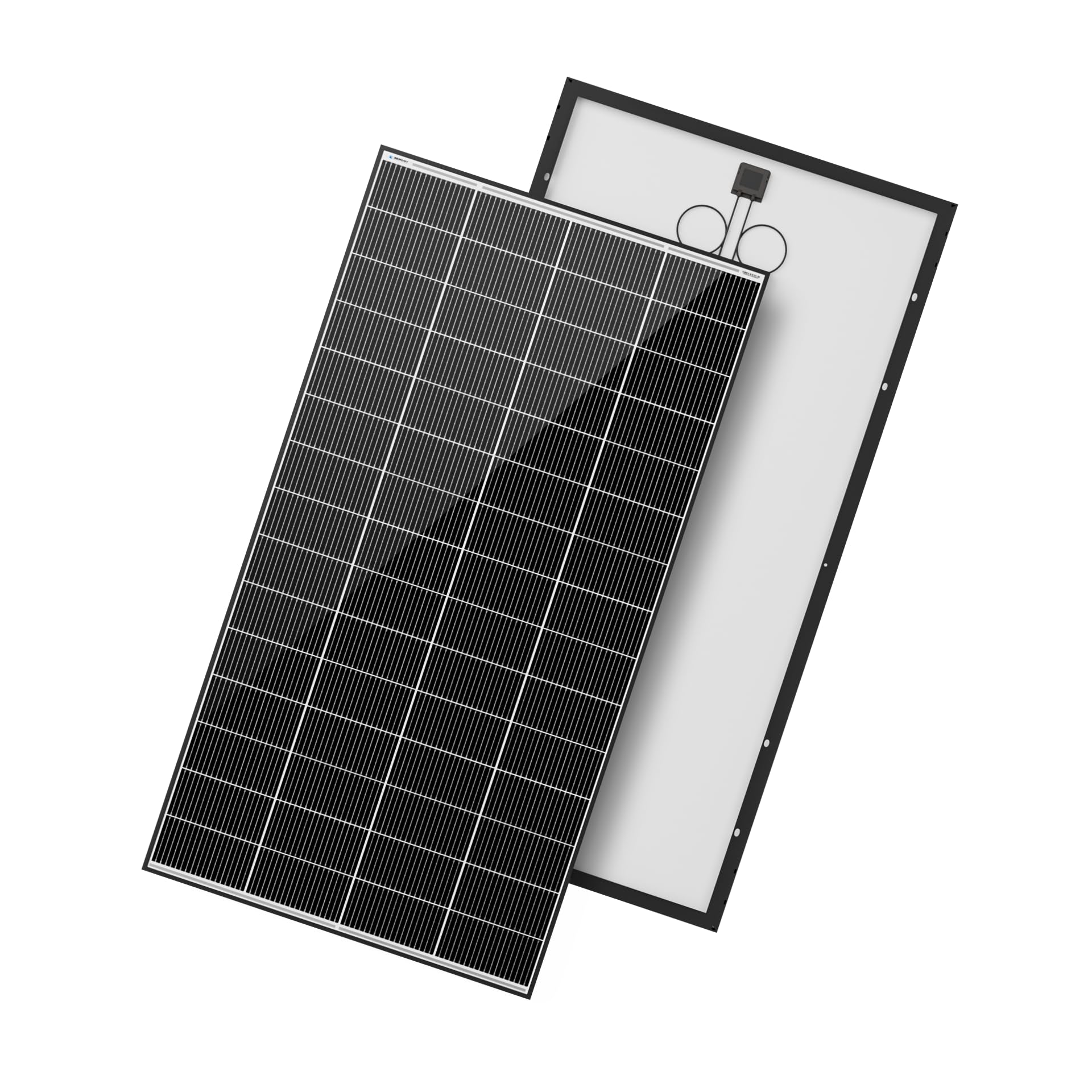 Solar Panels, 640W Monocrystalline N-Type Solar Cell 2pcs 320W Solar Panel Kit PV Module Solar Power System, High-Efficiency Solar Panel for Campervan, Home, Boat, Residential Commercial House