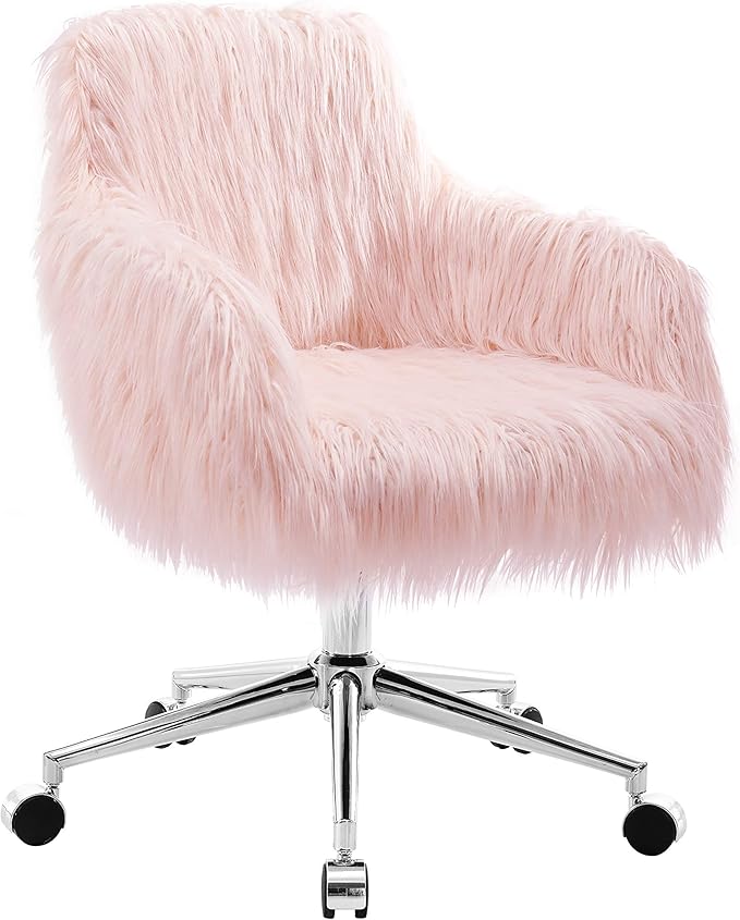 Linon fiona chrome base office chair Clearance