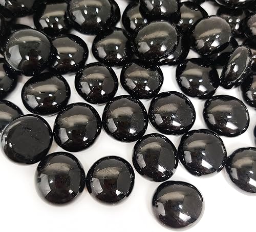 Piedras de cristal de mármoles planos, piedras preciosas para jarrones, piedras preciosas para acuario, piedras florales decorativas, vidrio de