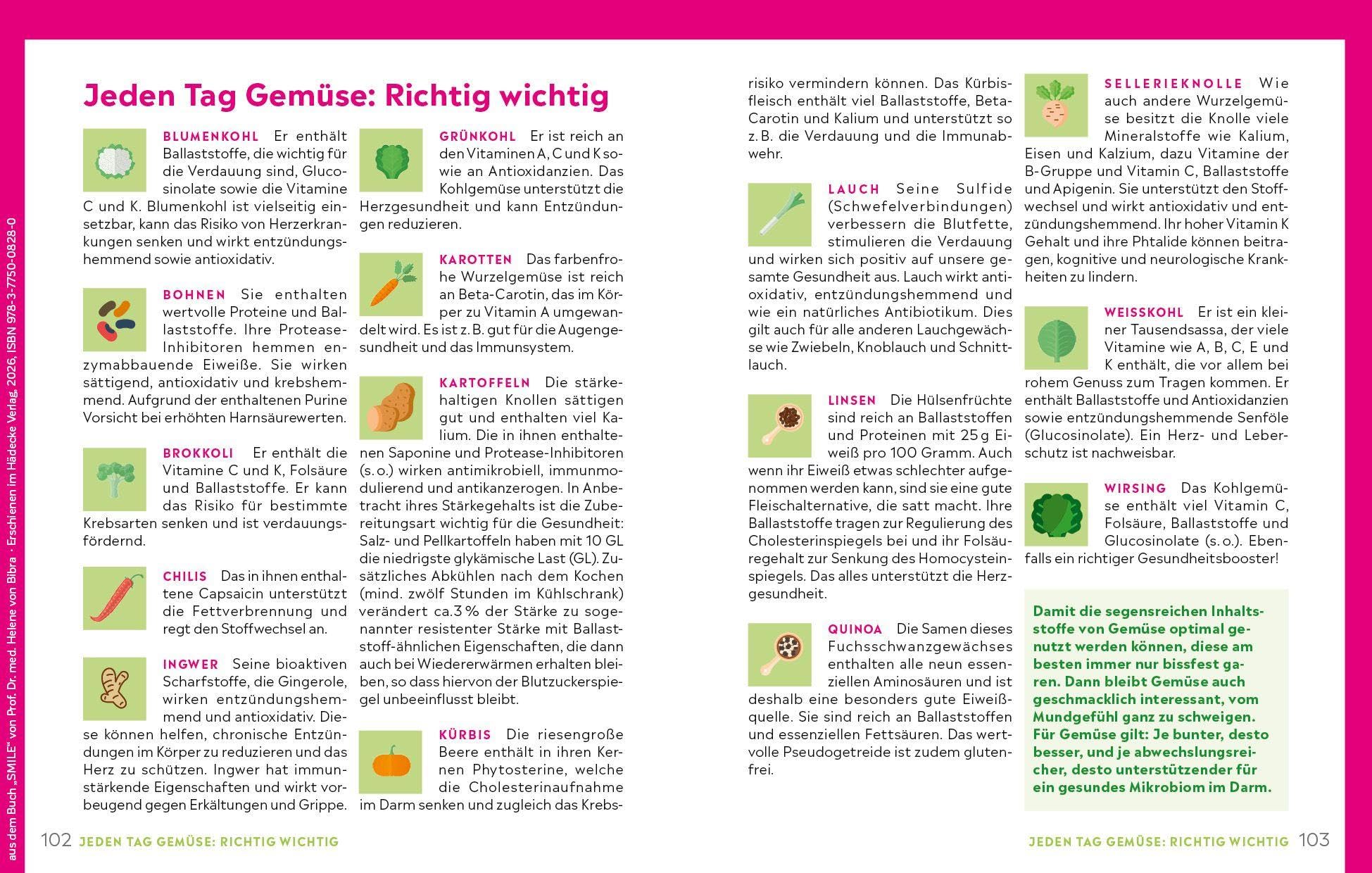 SMILE: Der Ernährungscode: Schlemmen in Mengen – individuell, für mehr Lebensfreude und Energie · stoffwechselfreundlich ernähren · zur Vorbeugung von Diabetes Typ 2