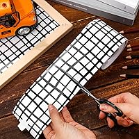 Vista 70 de Zonon 65 Feet Bulletin Board Borders Black and White Polka Dots Striped Grid Borders Decorative Straight Scalloped Wavy Rolled Trim Classroom Back