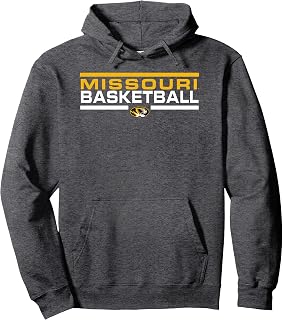 Missouri Tigers Basketball Varsity Dark Gray Pullover Hoodie