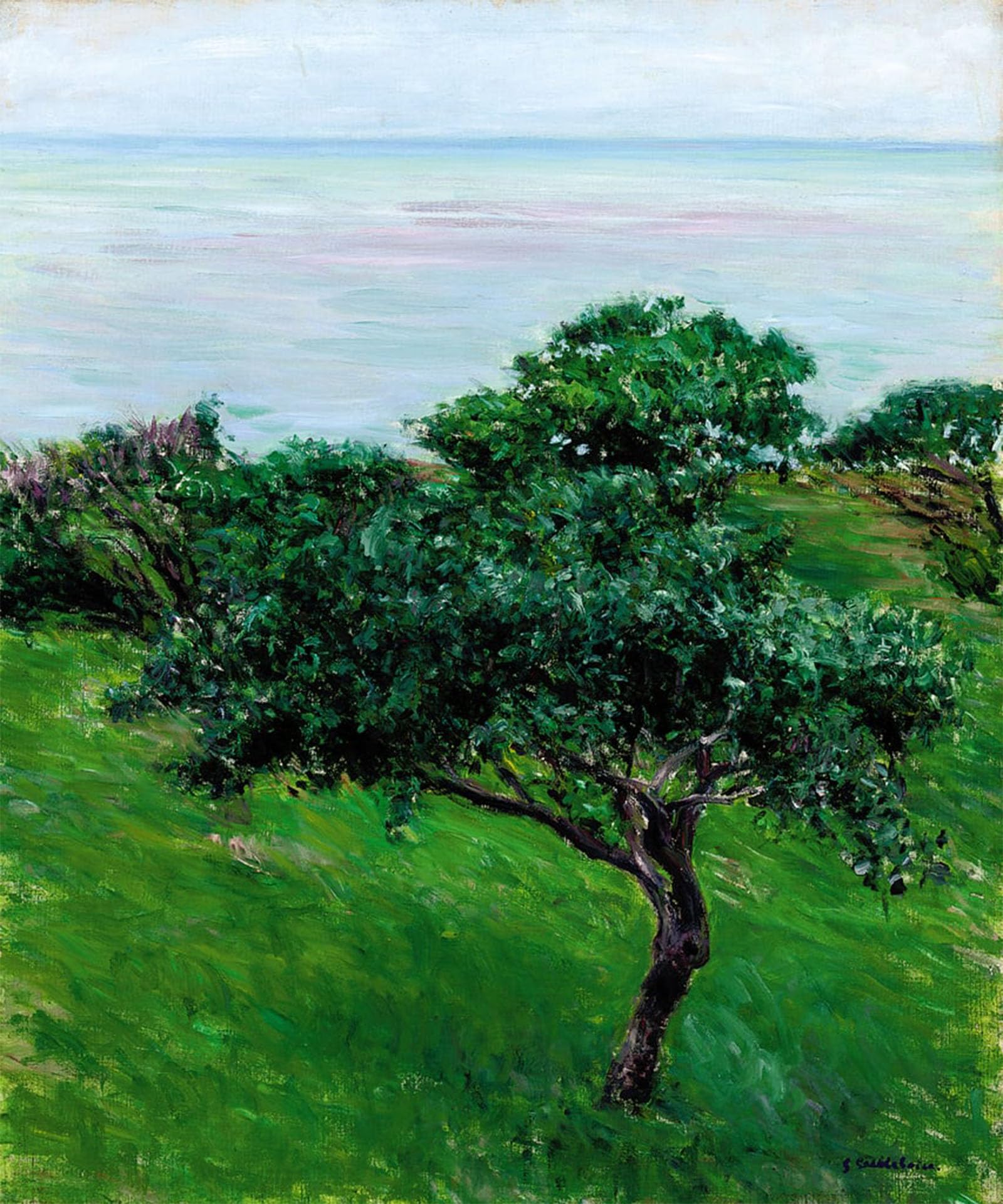 POSTERIIk Famous Print Pop Art Wall Art Graffiti Trees by Gustave Caillebotte Art Prints for Home Decor 60x90cm