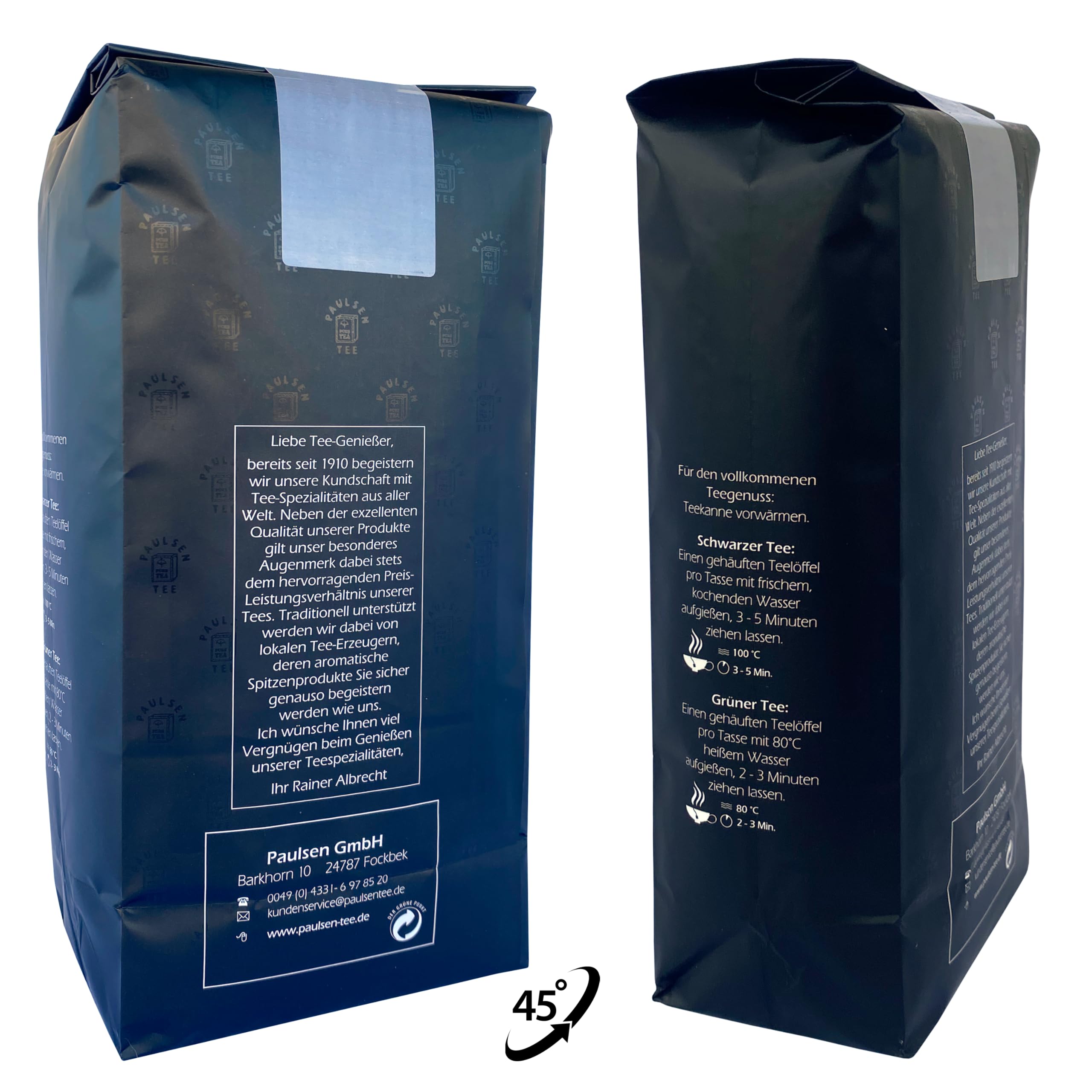 Bio Darjeeling First Flush FTGFOP1, Ernte 2024, Paulsen Tee, Schwarzer Tee, rückstandskontrolliert (1000, Gramm)
