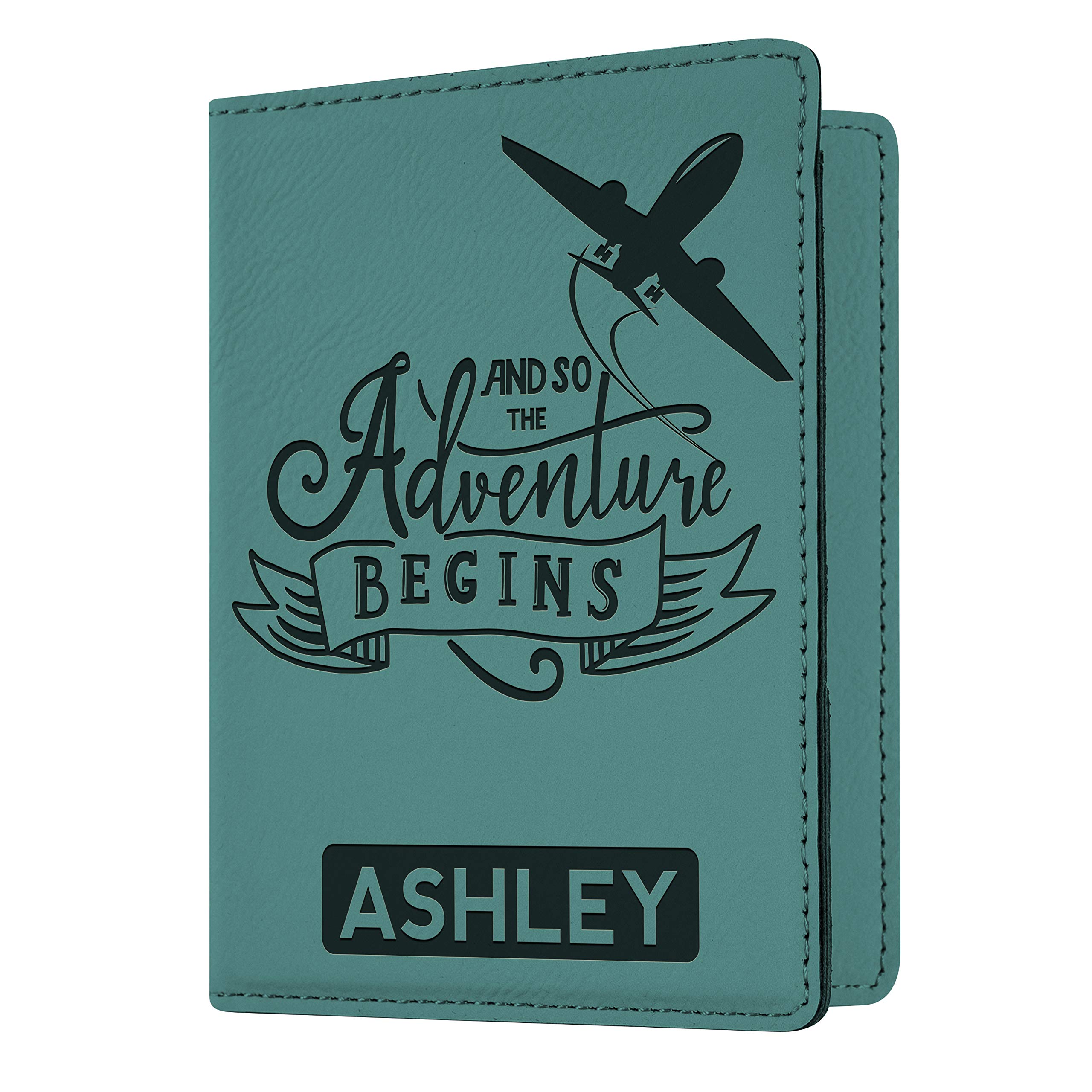 Personalized Passport Holder, 10 Color Leatherette Passport Cover for Women and Men, Custom Travel Accessories, Travel Wallet, Family Passport Wallet,