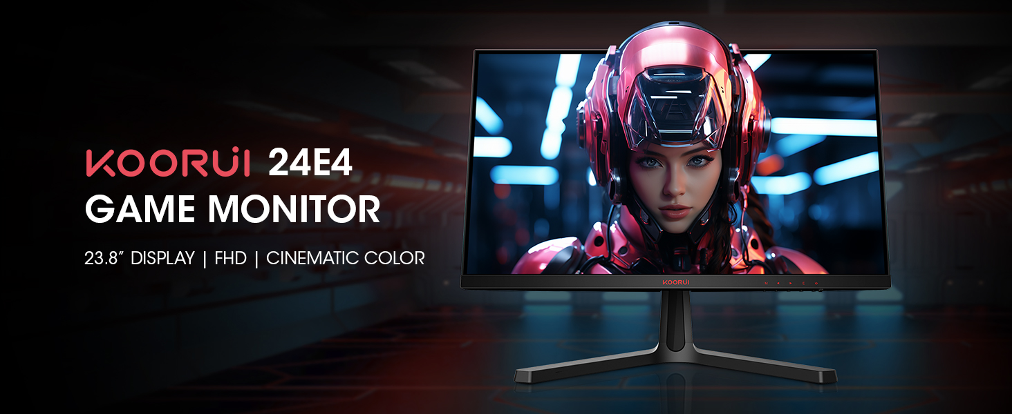 KOORUI ゲーミングモニター 24インチ 24e4 144hz Amazon.com: KOORUI 24 Inch Computer Monitor -FHD 1080P
