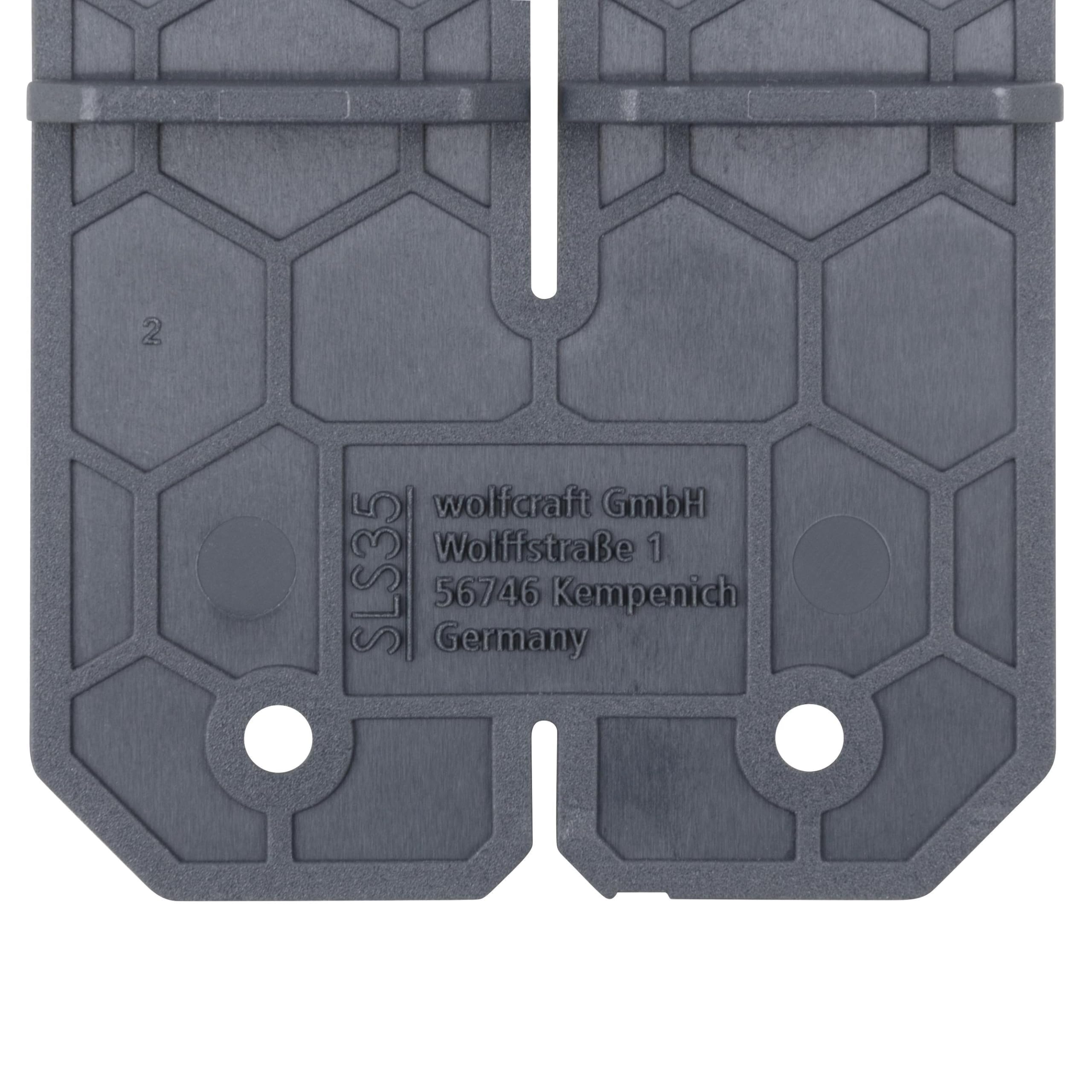 Wolfcraft Set instalación bisagras cazoleta Ø 35 mm 5 piezas