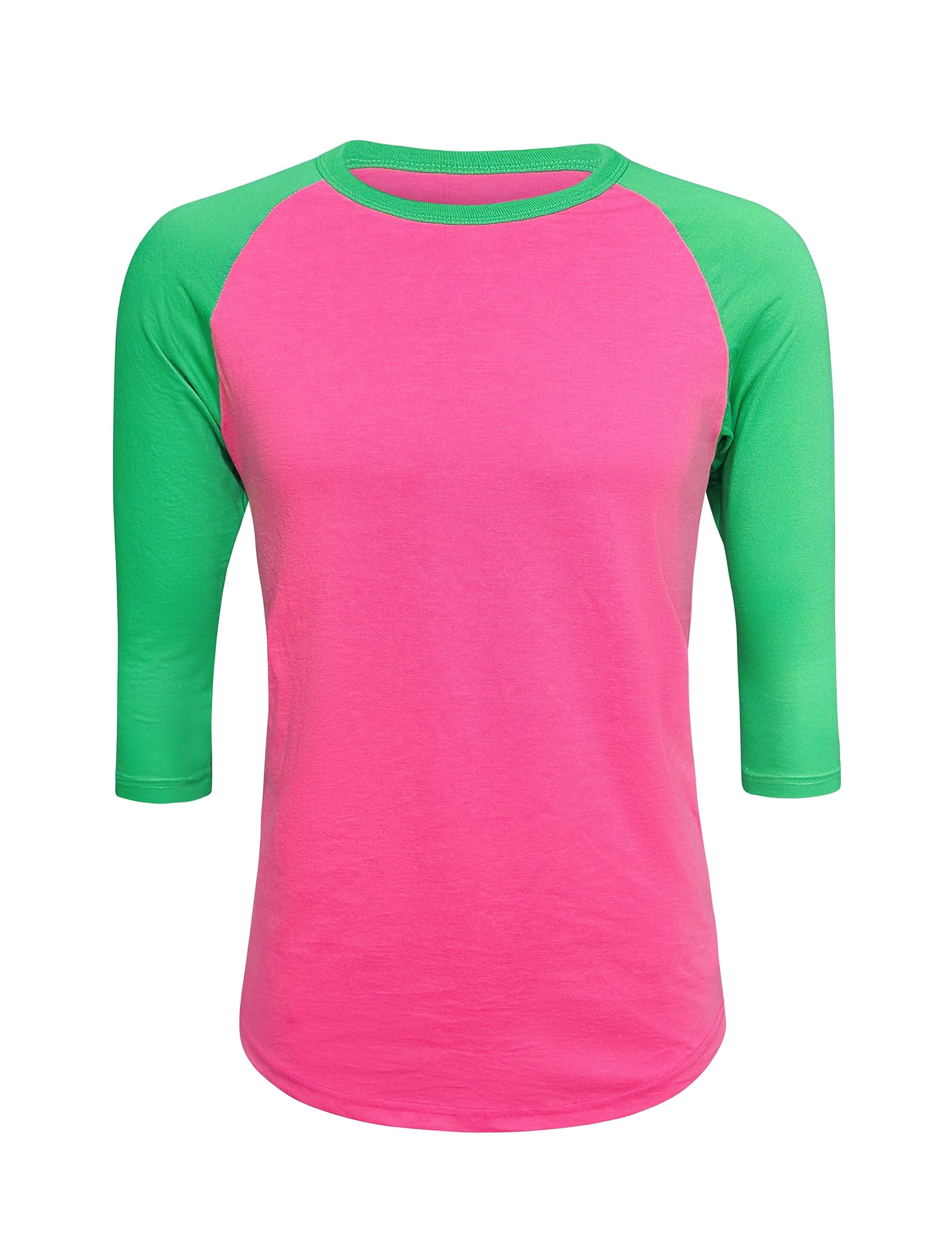 ILTEX Raglan-T-Shirt, 3/4-Ärmel, athletisches Baseballtrikot, Unisex, 30 + Farben