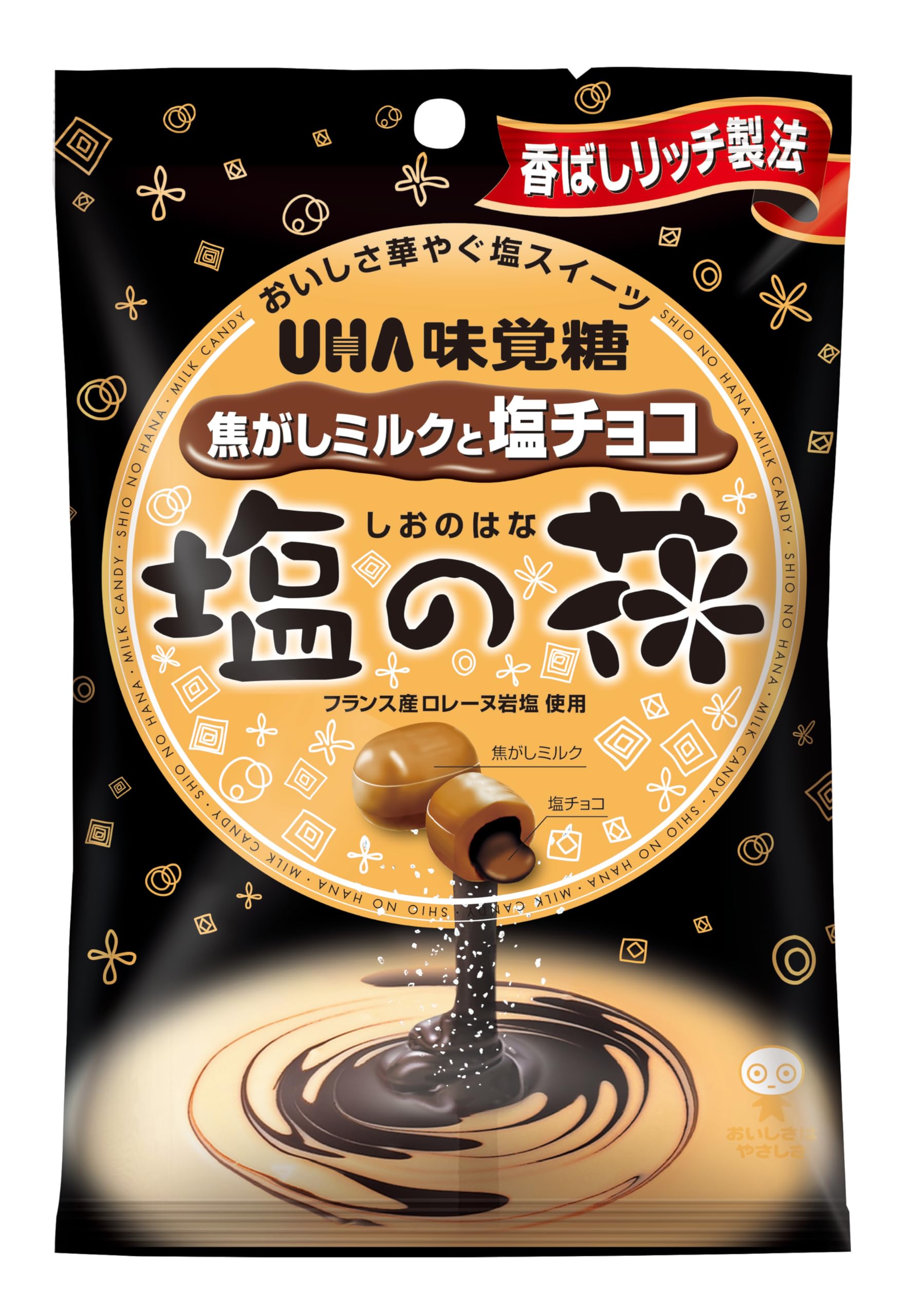 UHA味覚糖 塩の花 71g×6袋