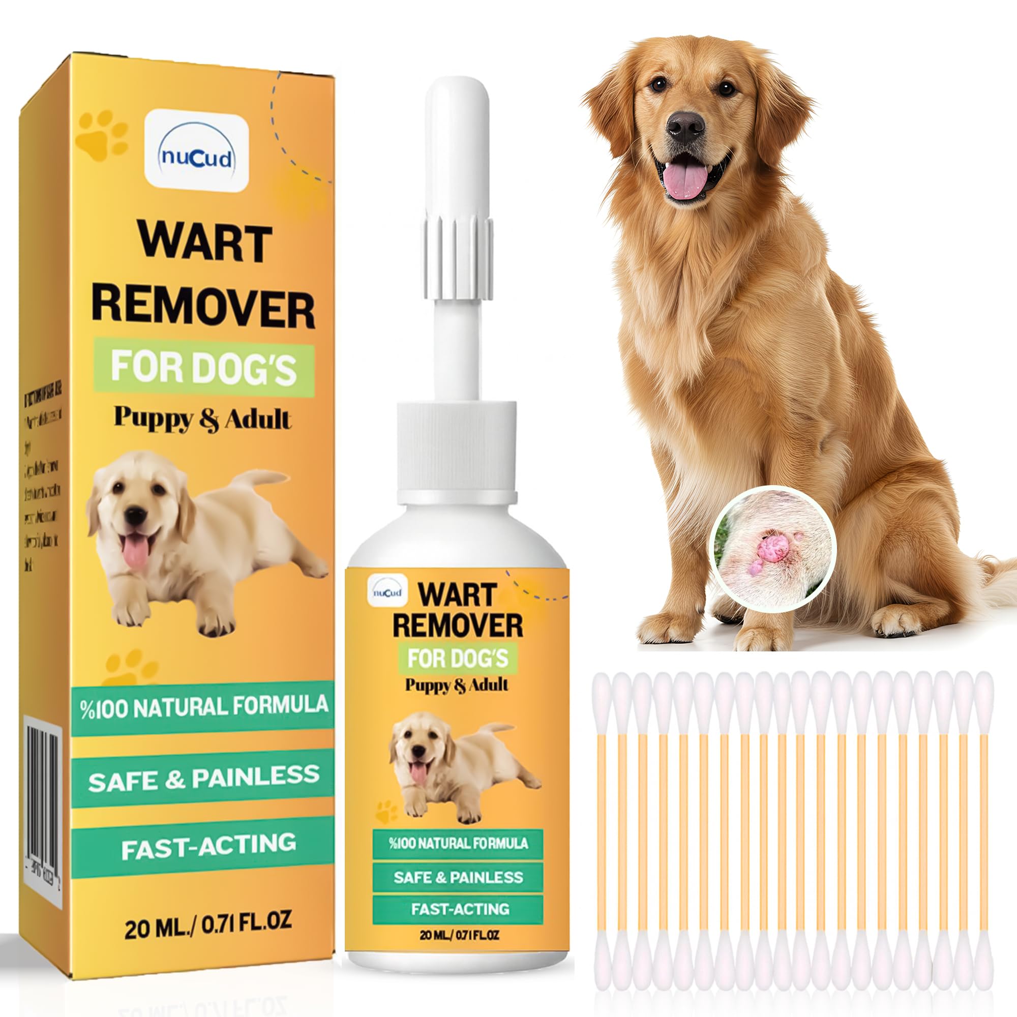 nucud Dog Wart Remover