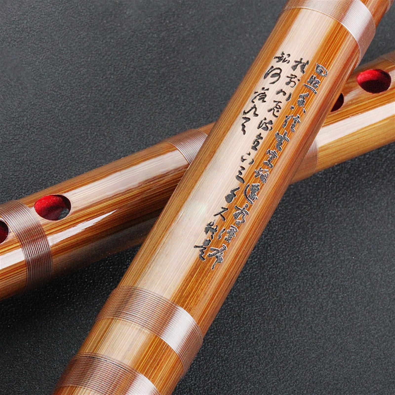 Amazon.co.jp: 竹笛セット フルート演奏竹笛プロフェッショナル横笛