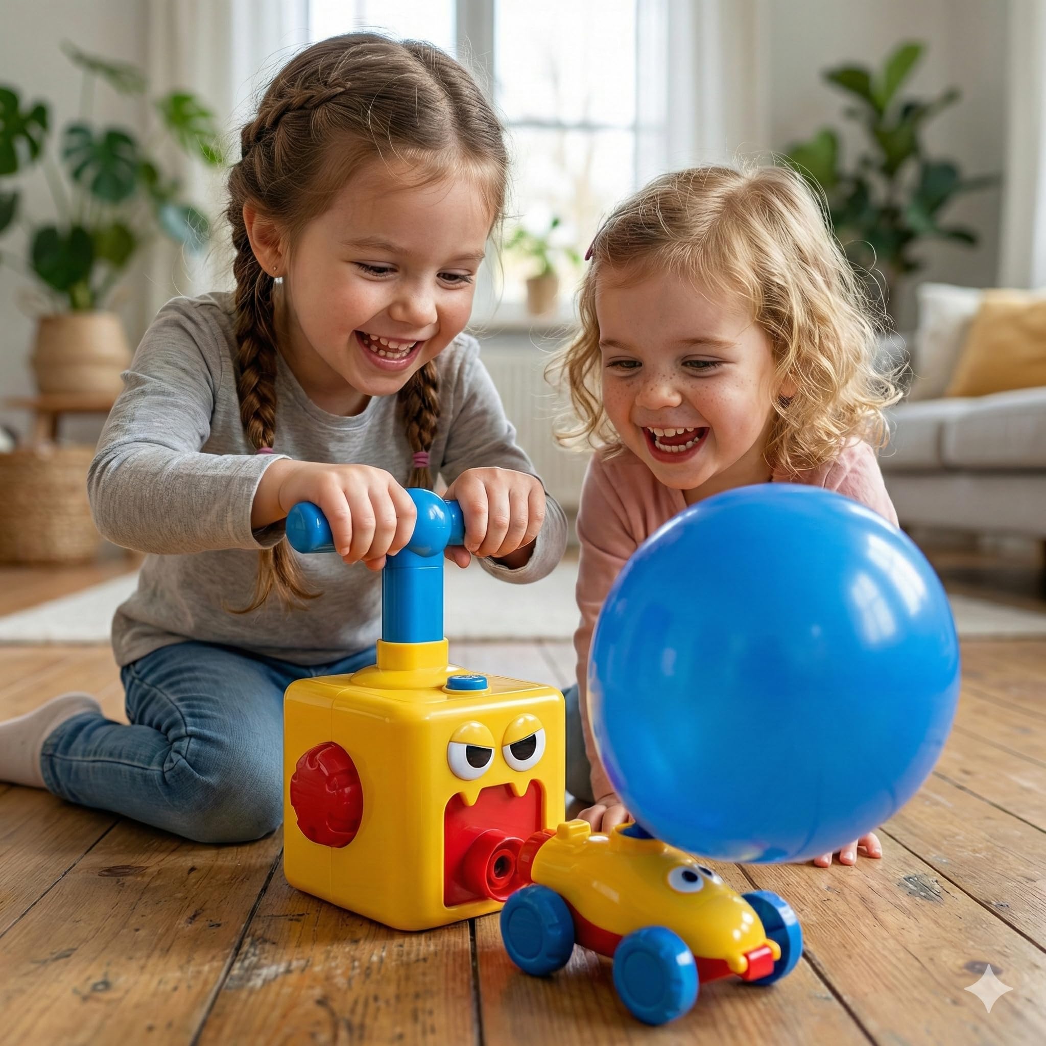 LUDAZON Macchinine ad Aria: Faranno Impazzire di Gioia Il Tuo Bambino, Regali di Compleanno Bambini 2 3 4 5 6 Anni, Giocattoli Montessori, Gioco Bimbo e Bimba Educativo, Idea Regalo, Guarda Il Video