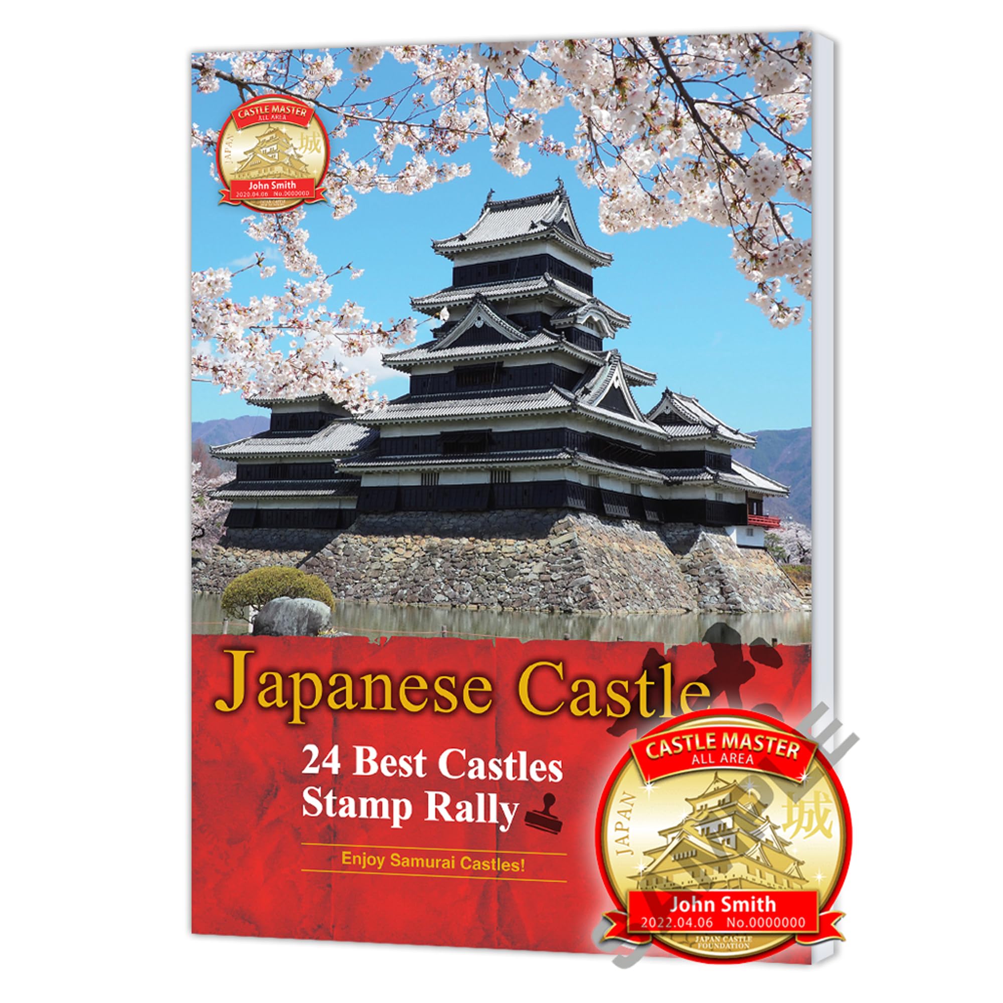 Amazon.com: Japan Castle Tour Guidebook and Stamp Passport Book