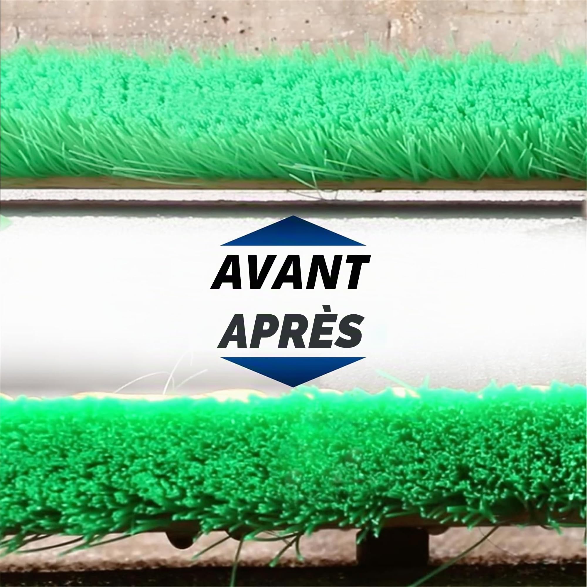 Marshalltown Balai de Finition pour Béton, Poils en Nylon Vert, Longueur 914 mm