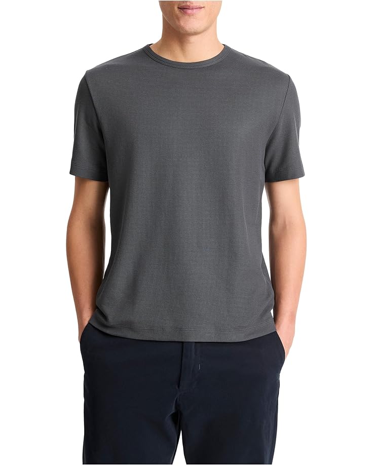 Vince Pima Pique Short Sleeve Crew - Main View