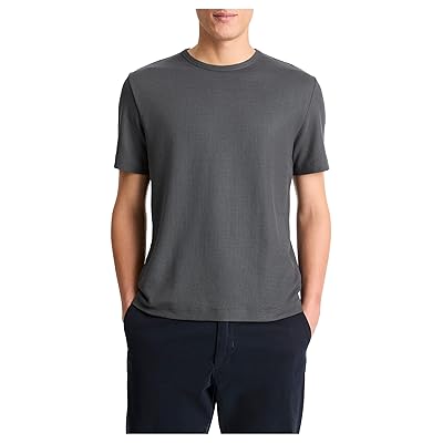 Vince Pima Pique Short Sleeve Crew Men