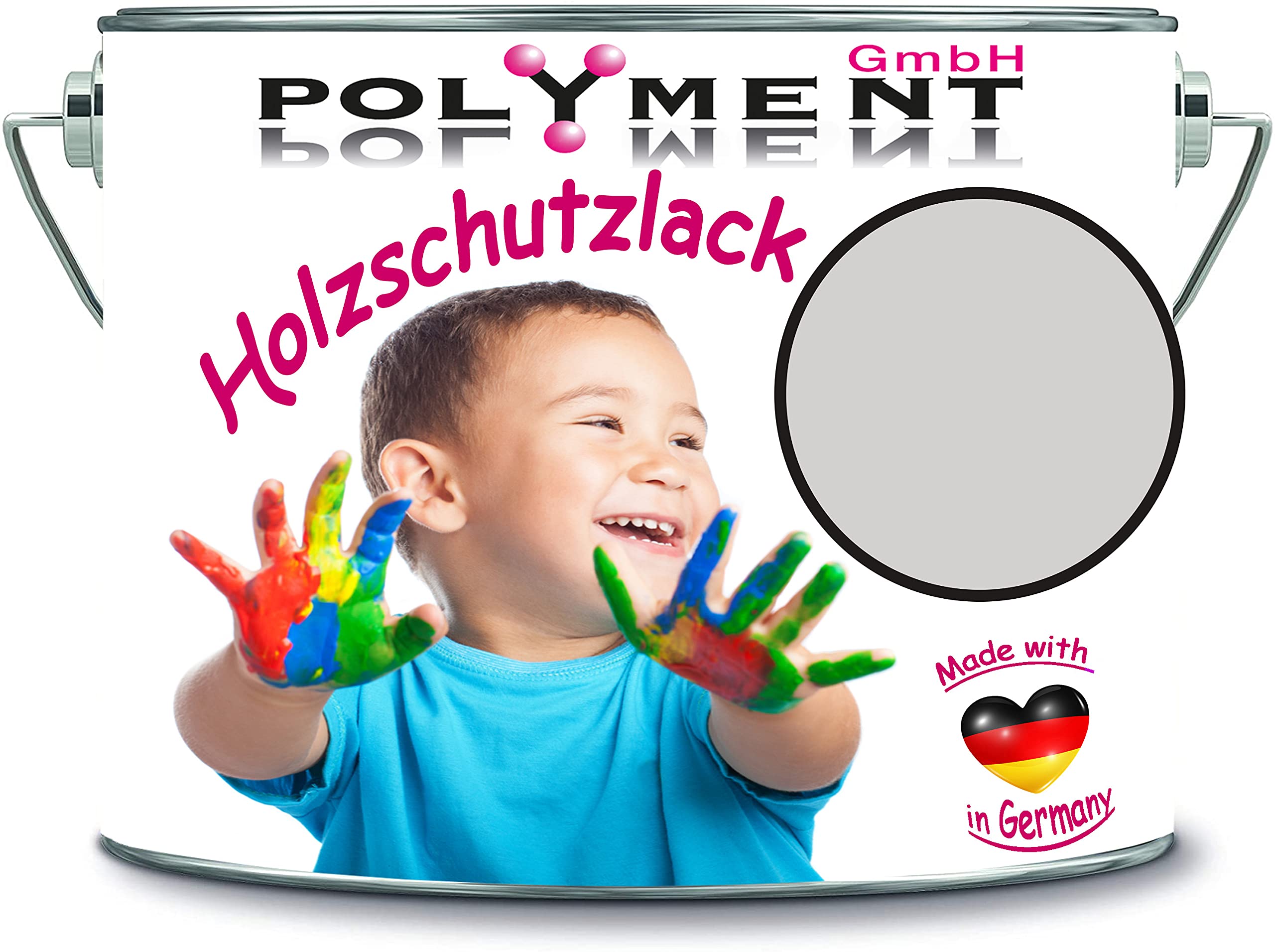 Vernis de protection pour bois RAL 7047 Gris pour rénover la terrasse du jardin