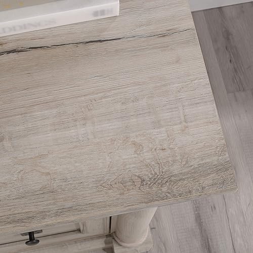 Miniatura 5 de Sauder Palladia Archivador de 2 cajones, archivadores laterales para oficina en casa, organizador de carpetas de archivos colgantes, cajones