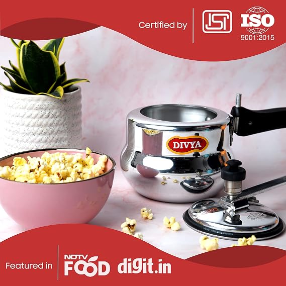 DIVYA 1 Litre Baby Handi Pressure Cooker
