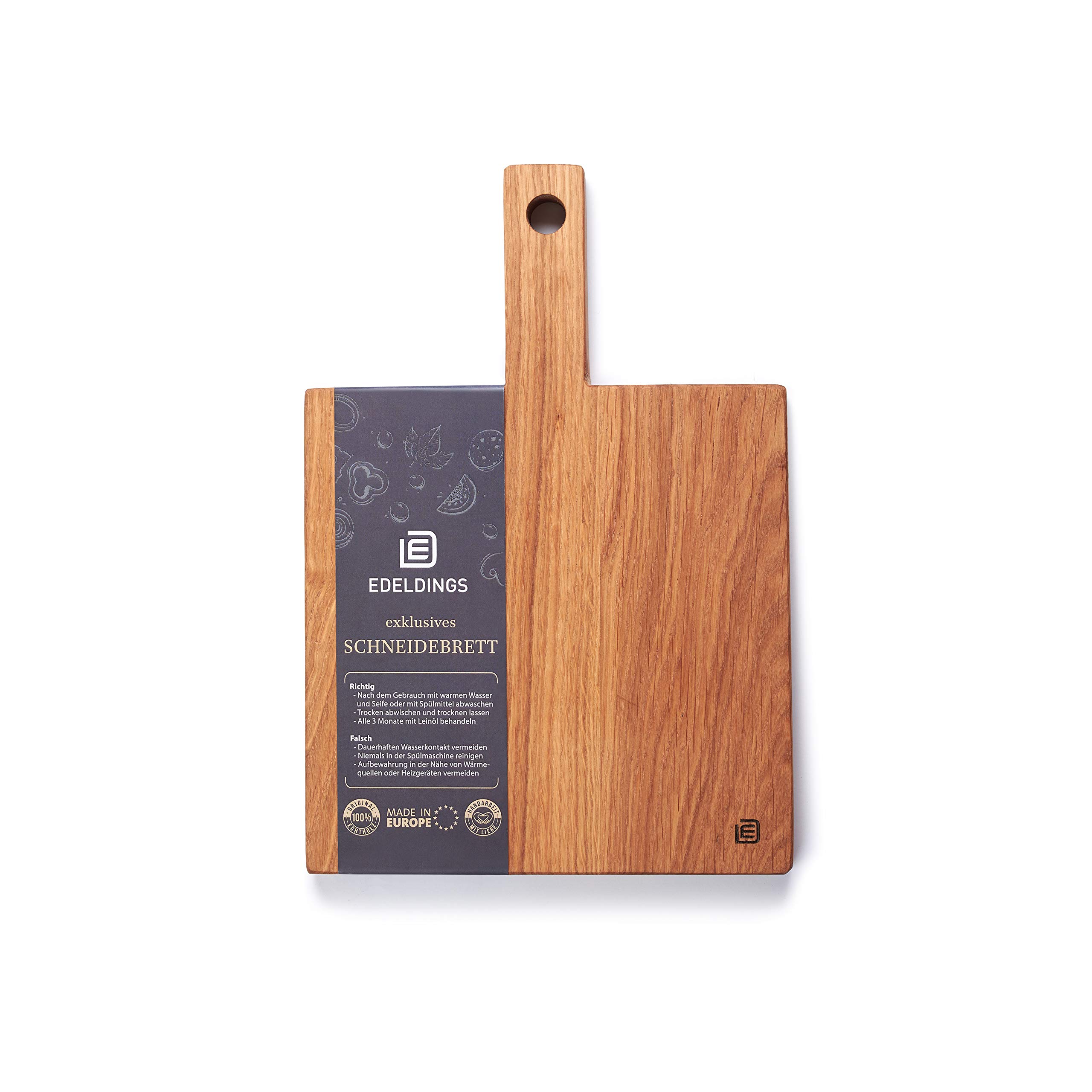 XXL massief houten snijplank van eikenhout | groot 40 30 XXL massief houten snijplank van eikenhout | groot 40 30