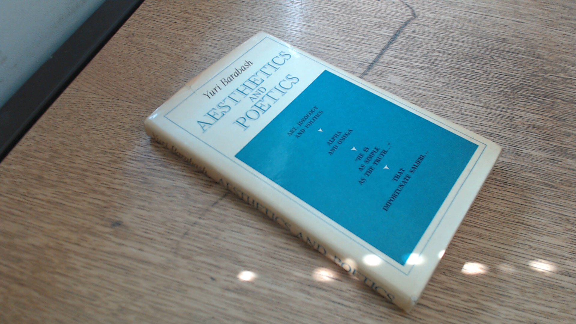 Buy Aesthetics and Poetics — BookShops.in