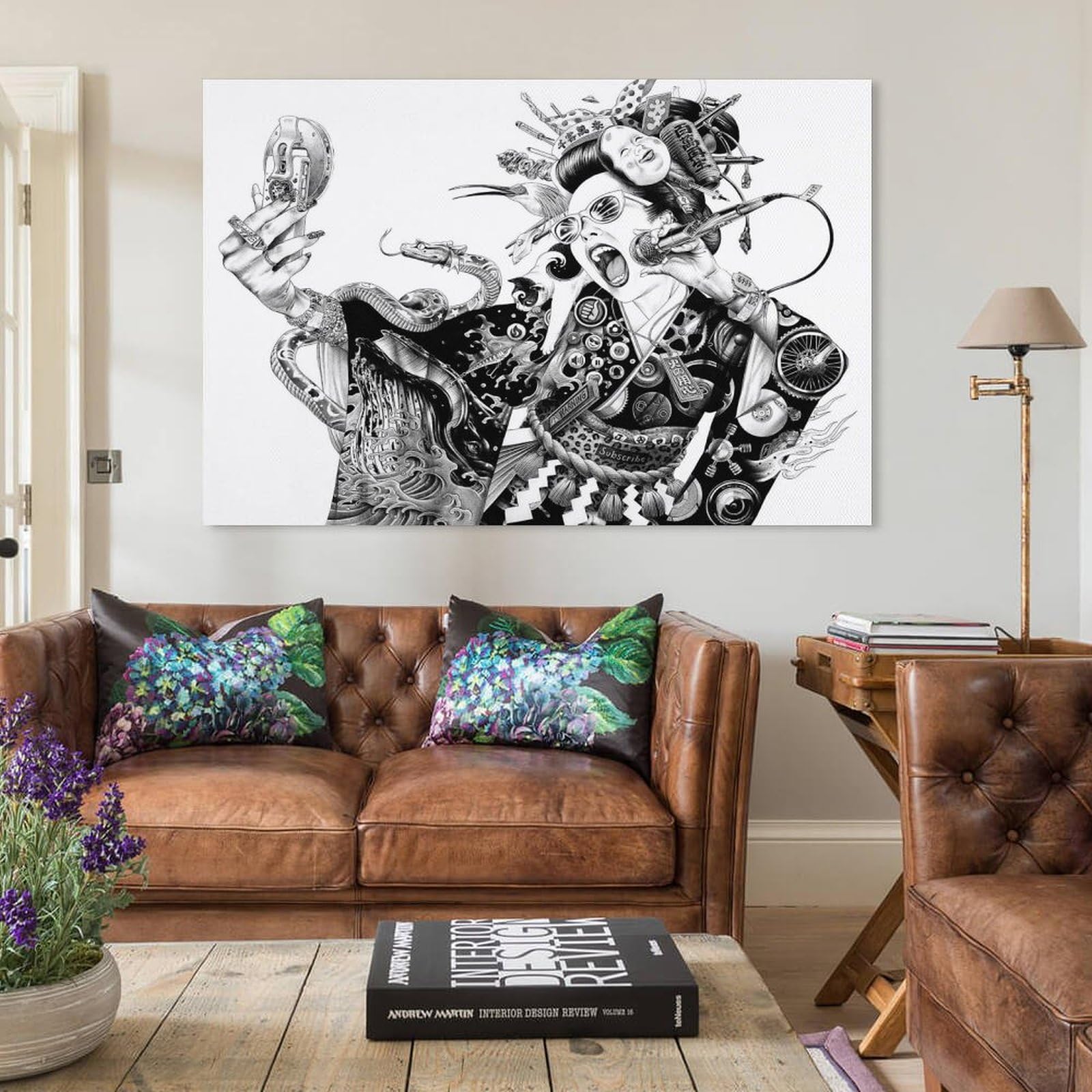 Amazon.co.jp: 大友昇平 ポスター4 ウォールアート キャンバス