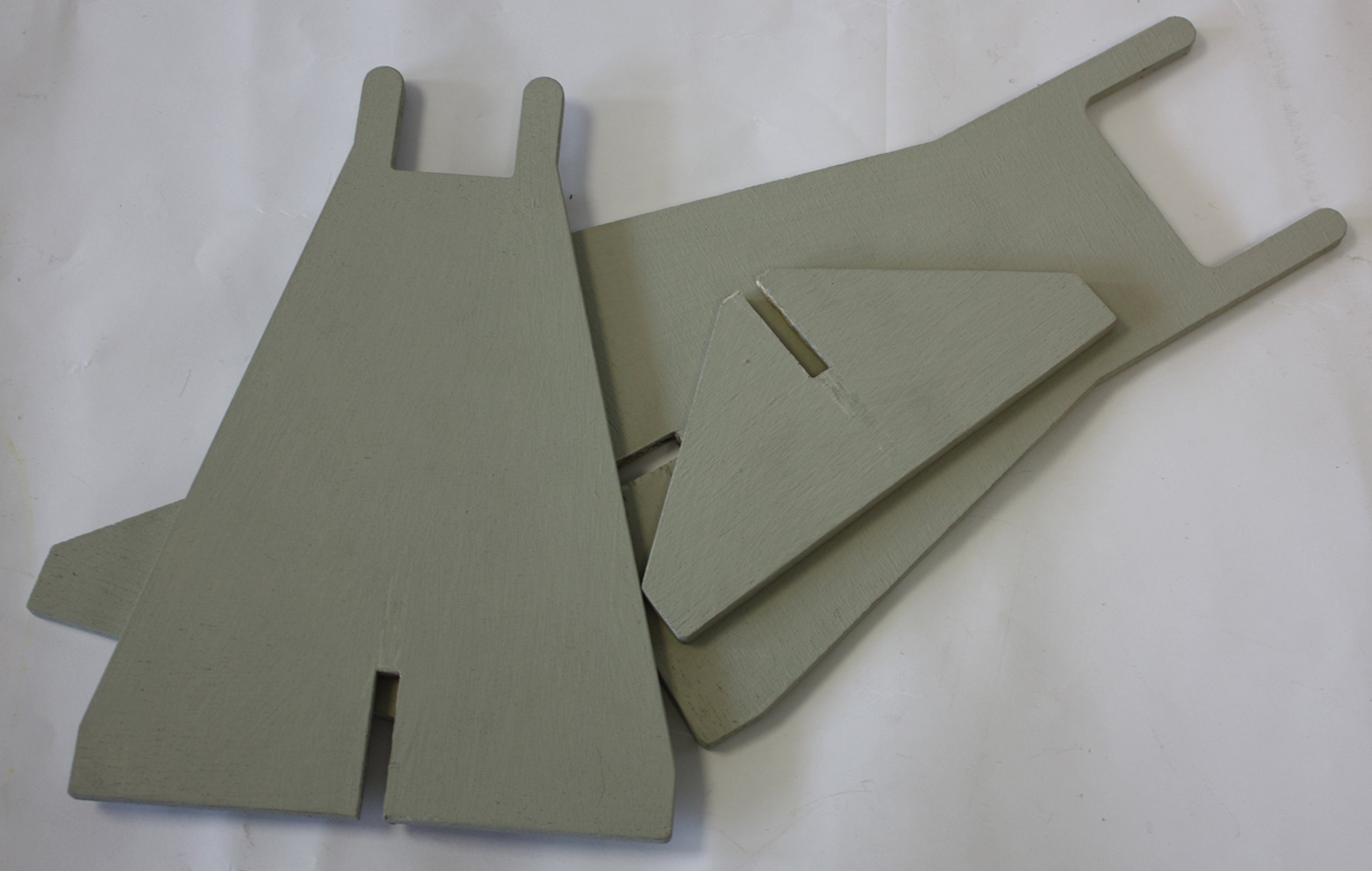 SA80 Wooden Stand Olive Green