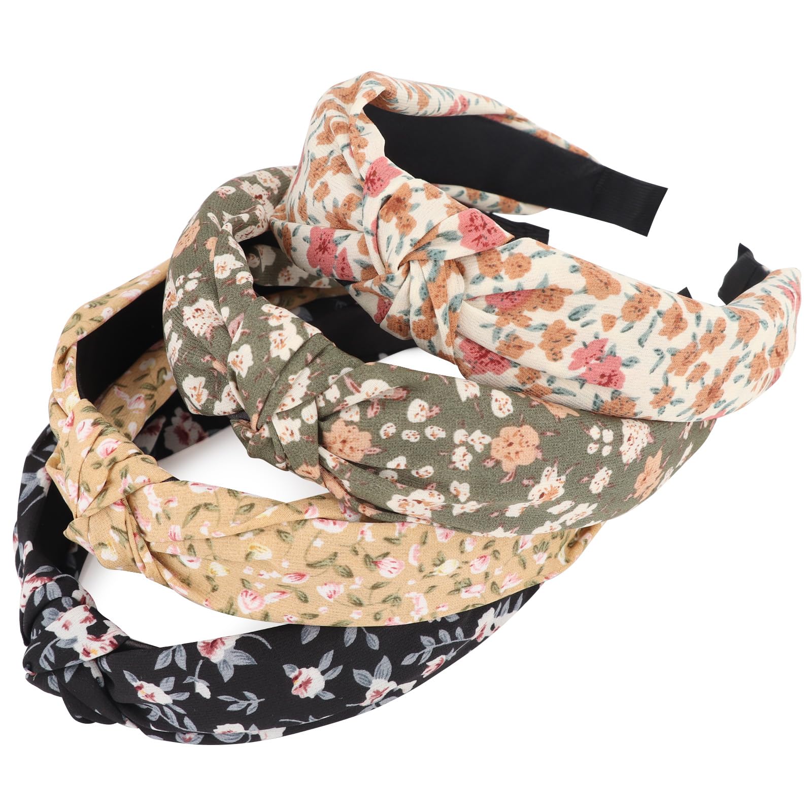 Amazon.com : DRESHOW Headbands for Women and Girls Flower  display picture 1