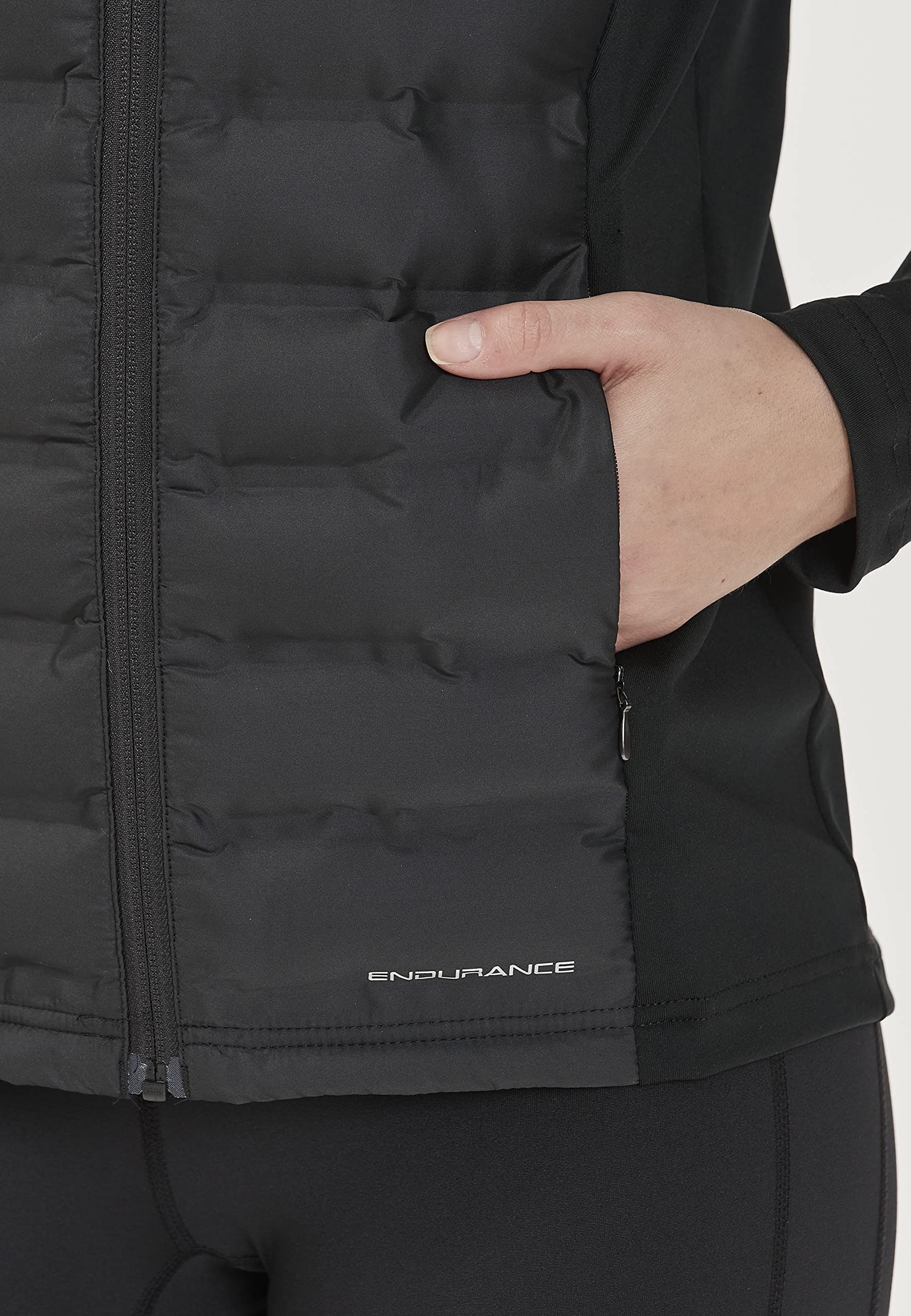 endurance Damen Damen Laufjacke Reitta W I Hybrid Frauen Regenjacke wasserdicht I Windbreaker atmungsaktiv I Softshell