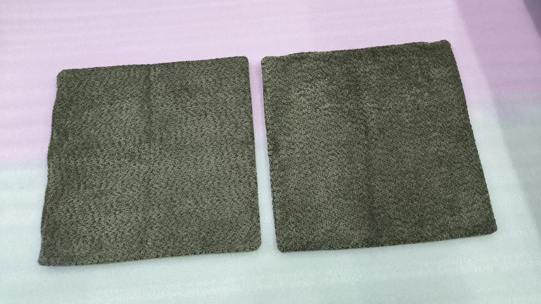 Sofás seccionales para sala de estar modernos con sofá biplaza y fundas de almohada de 17x17