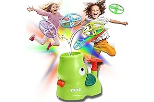 Catch & Pop Flying Disc: Fun Outdoor Summer Toys for Toddlers Aged 1-3