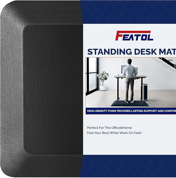 FEATOL Anti Fatigue Standing Desk Mat Review (B07X2RP4DG) - Best Comfort Mat for Work 2026