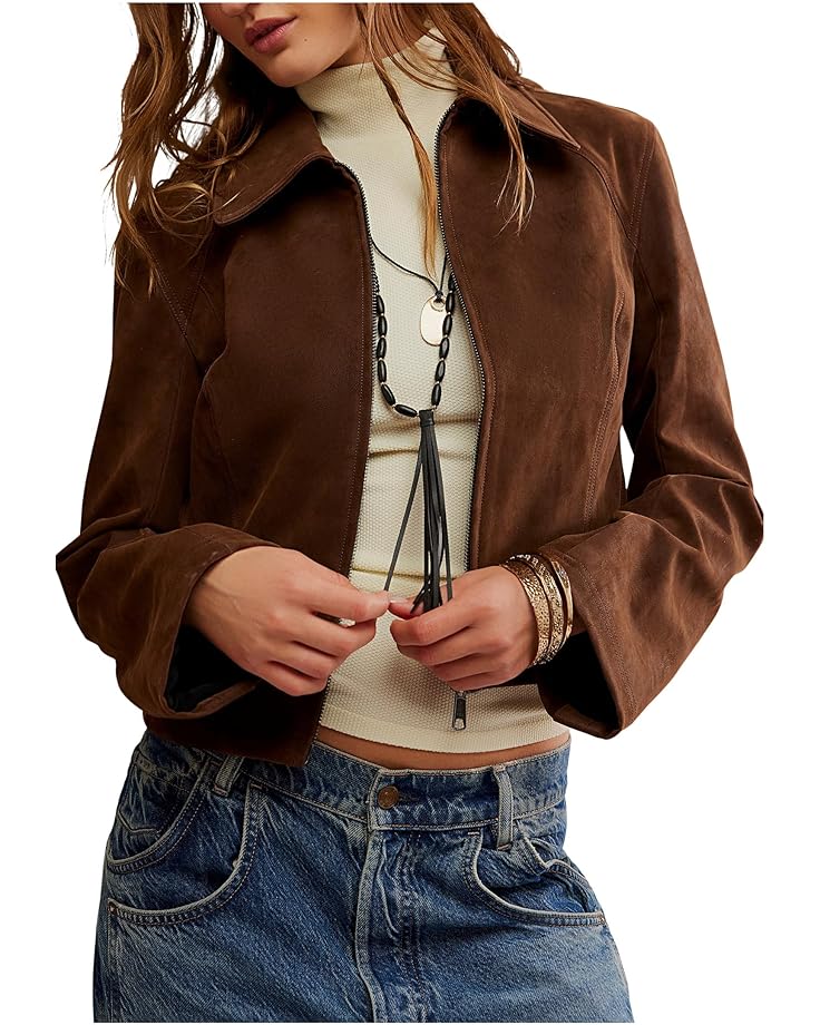 Free People River Vegan Jacket - Main View