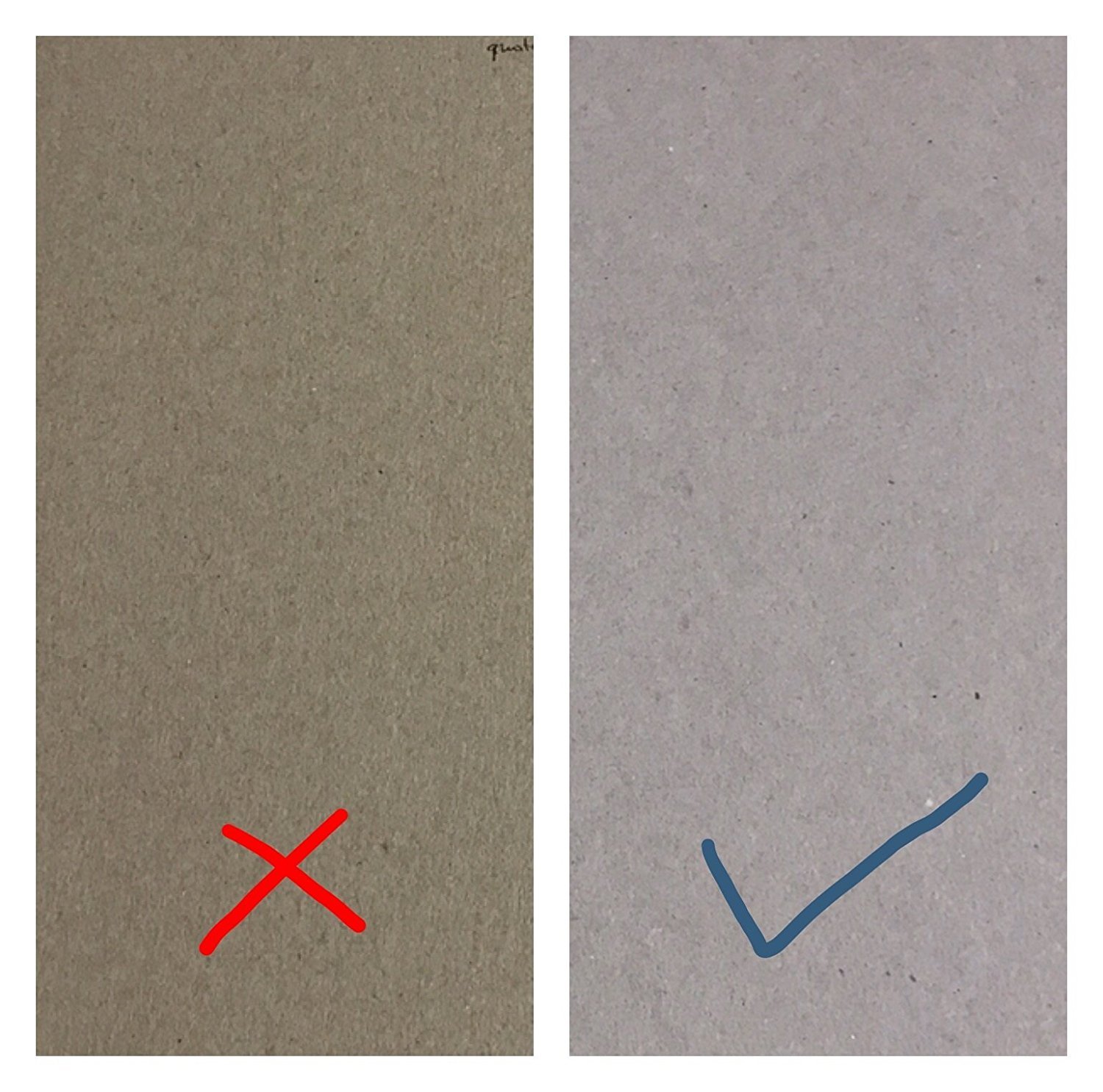 PROTECTAFILE A4 Greyboard Craft Card 1500 Micron (100 Sheets) - Sturdy and Versatile Sheets for Art and Craft Projects – for Presentation- for Office Meetings
