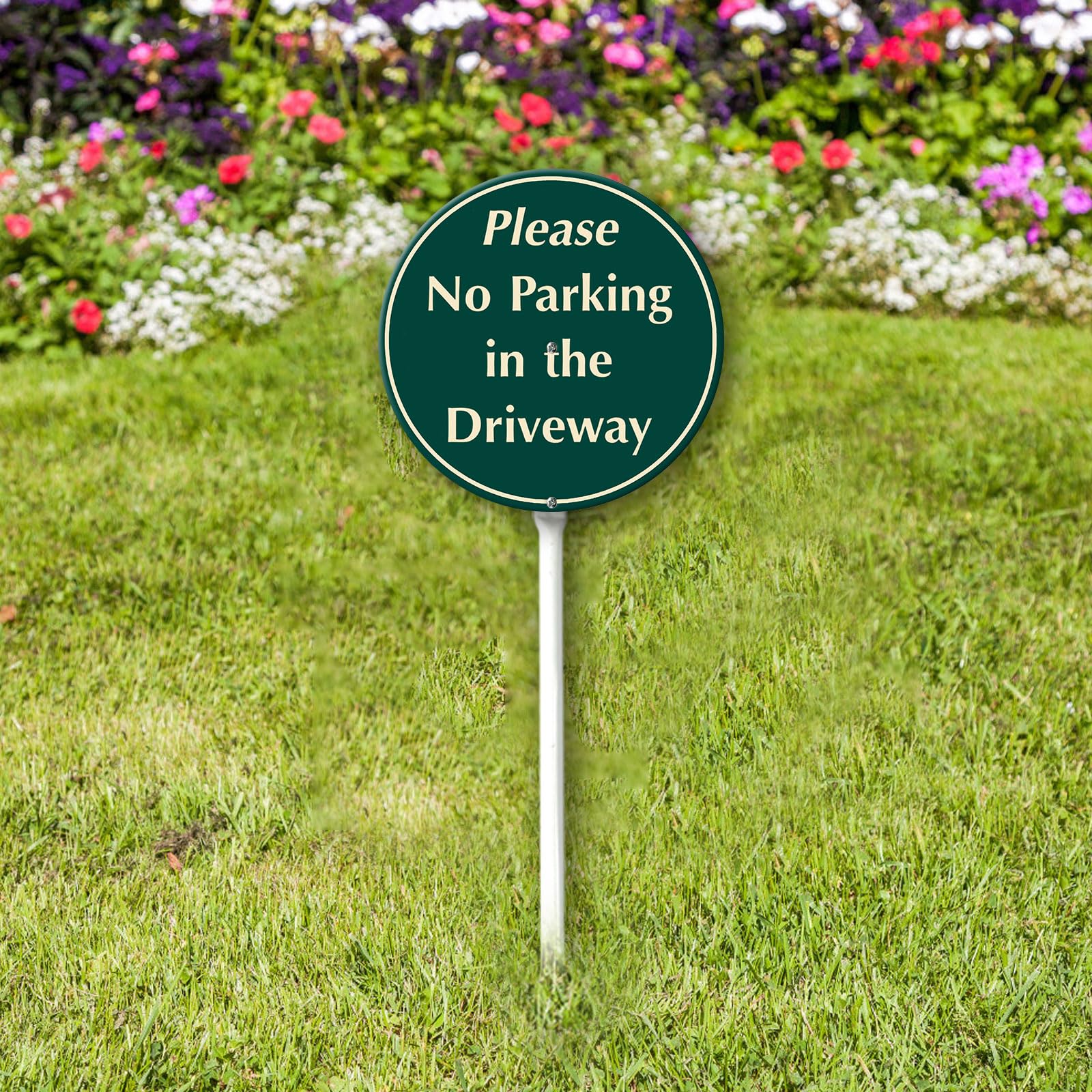 Amexiu No Parking Sign Do Not Block Private Driveway Signs, Unauthorized Vehicles Towed At Vehicle Owner's Expense" Metal Sign,10 X 14 X 0.04 Inches Fade Free&Rustproof Durable Aluminum 2 Pack - View #7