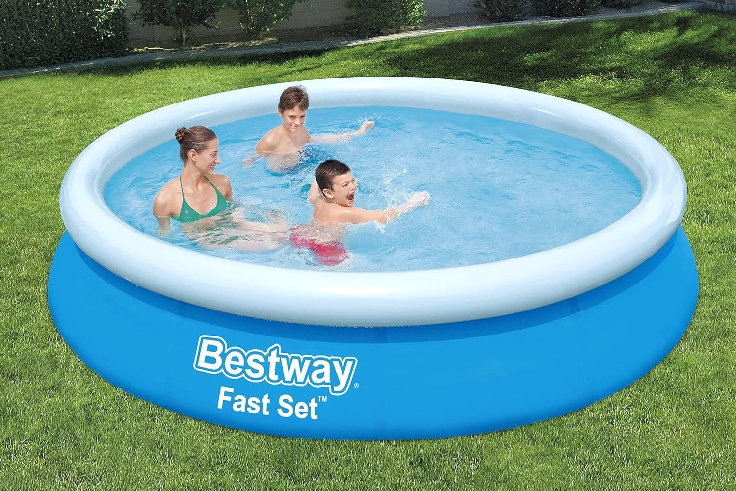 Bestway Fast Set Basen, 366 x 76 cm, niebieski