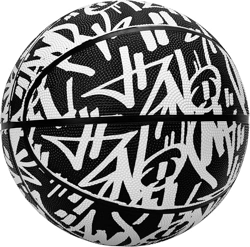 Miniatura 2 de AND1 Fantom Graffiti Rubber Basketball - Streetball for Indoor and Outdoor Use, Deep Channel Construction and Durability