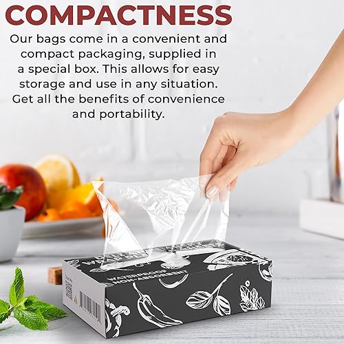 Miniatura 5 de APQ - Hojas de plástico transparente para delicatessen y panadería, 10 x 10.75 pulgadas. Paquete de 1000 hojas de plástico emergentes. Hojas de