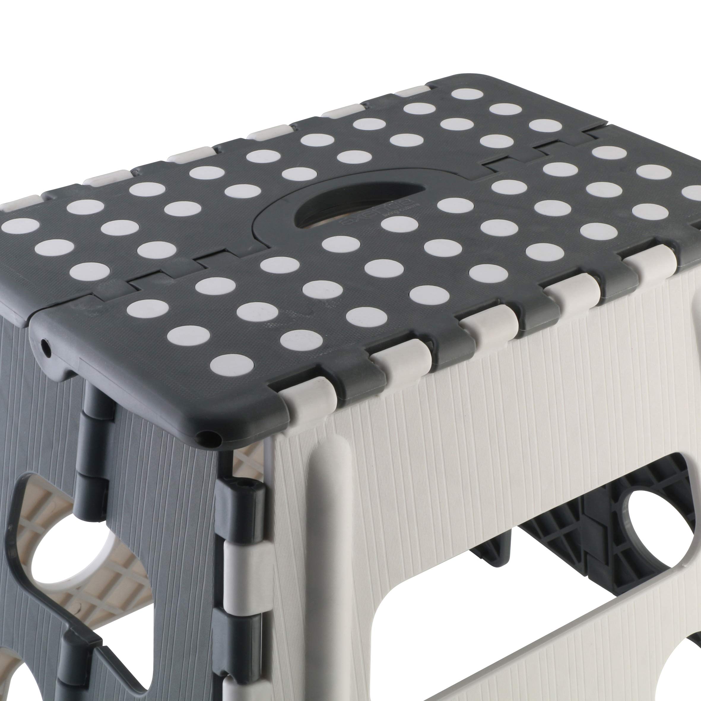axentia Asiento plegable 127721, resistente hasta 150 kg, plegable, 37,5 x 32 x 30 cm, colores surtidos