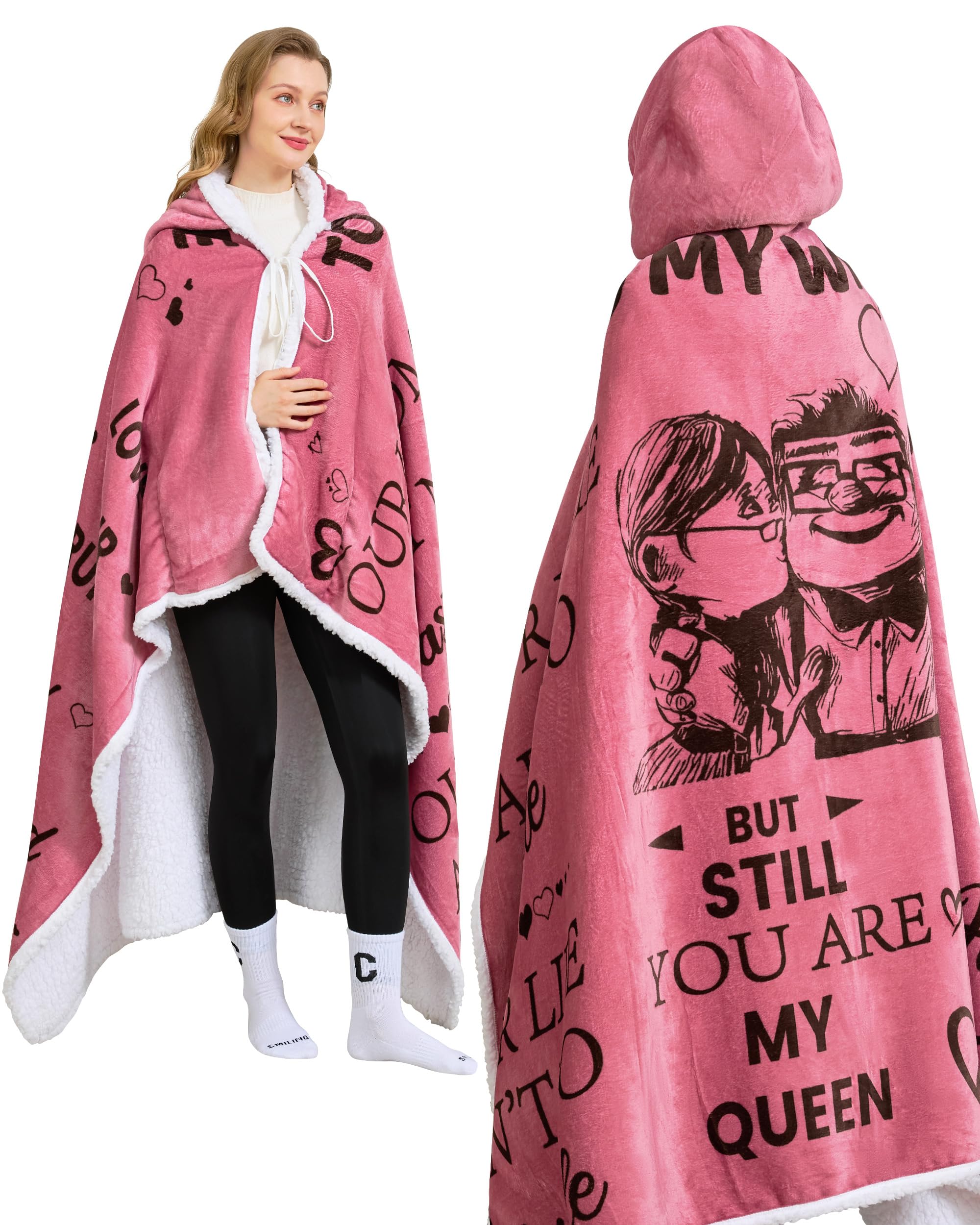 Wife Wearable Blanket Hoodie