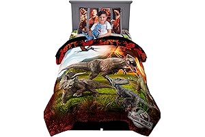 Jurassic World Kids Comforting 4-Piece Twin Set