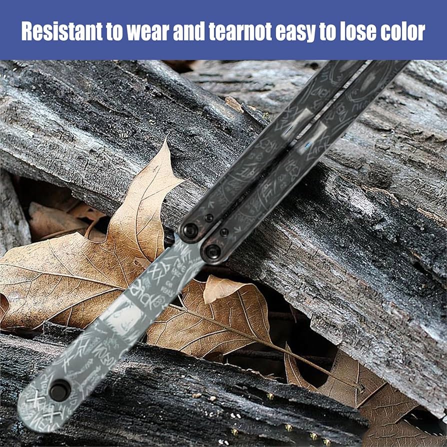 2 PCS Plastic Butterfly Trainer Blue & Black Plastic 2 PCS Plastic Butterfly Trainer Blue & Black Plastic